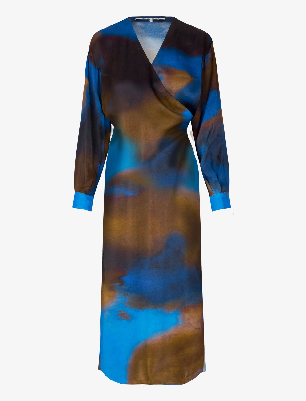 SECOND Damen Haylen Wrap Kleid Braun - XS - Damen