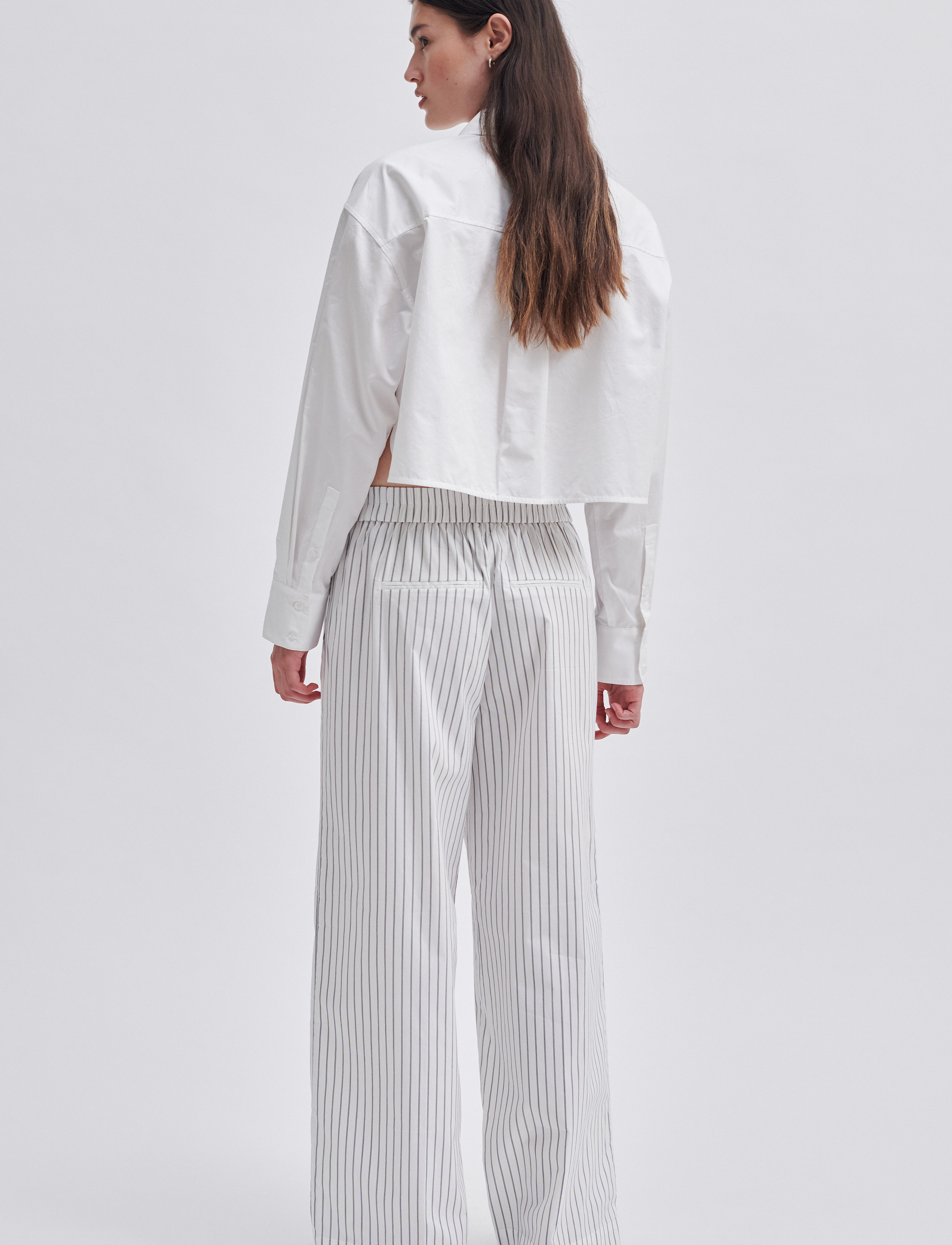 Second Female - Soalon Trousers - hosen mit weitem bein - black - 4