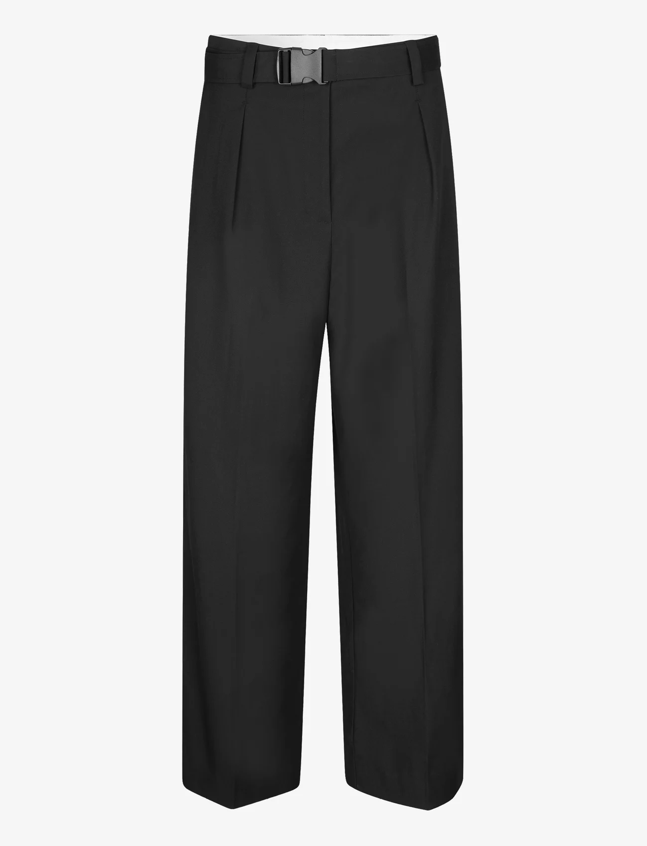 Second Female - Sharo Trousers - pidulikud püksid - black - 0