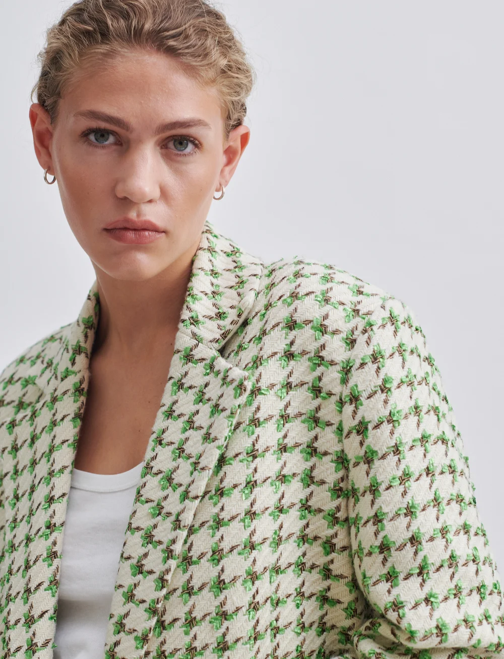 Second Female - Ville Blazer - Ühes joones nööpidega bleiserid - french oak - 2