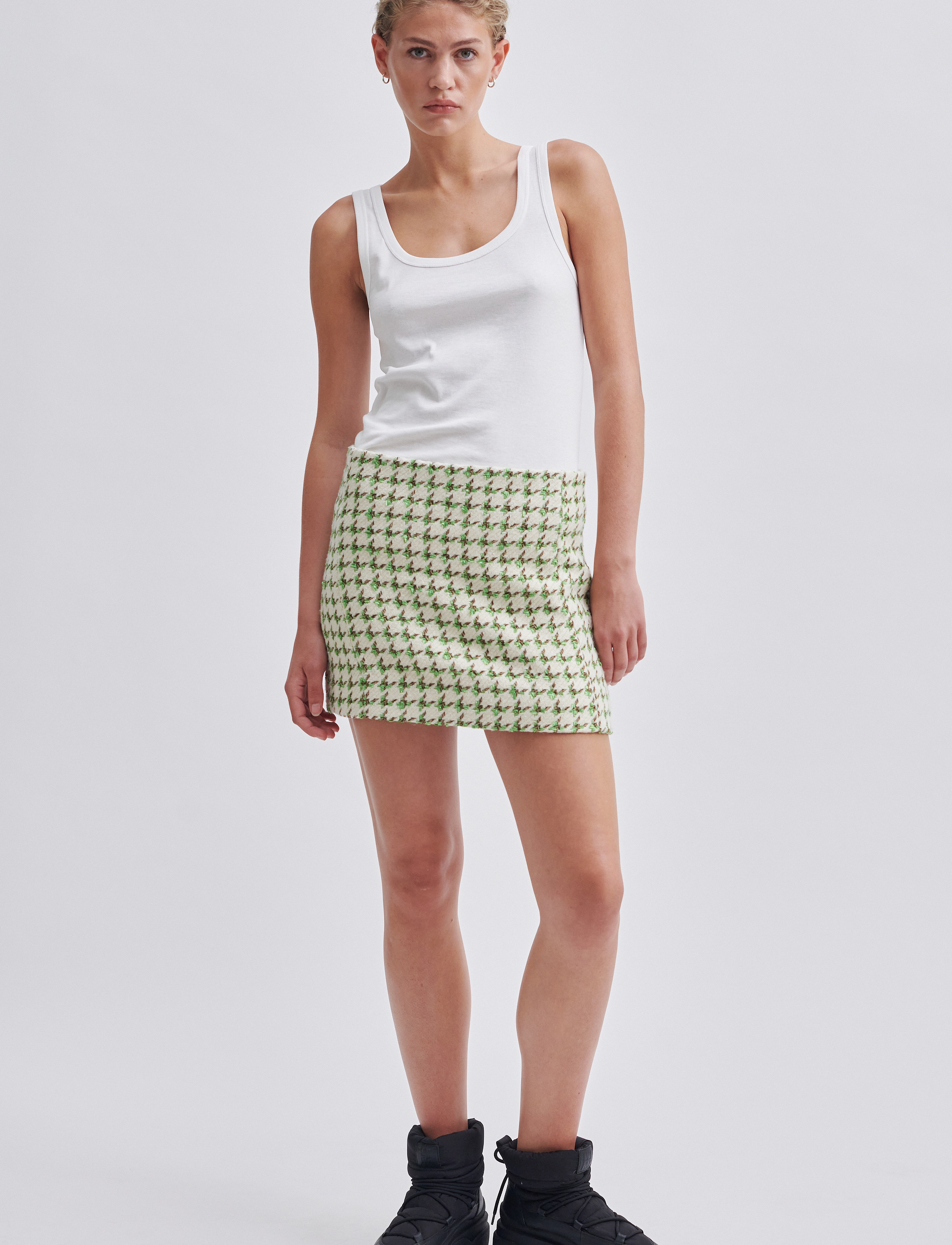 Second Female - Ville Skirt - korte nederdele - french oak - 2