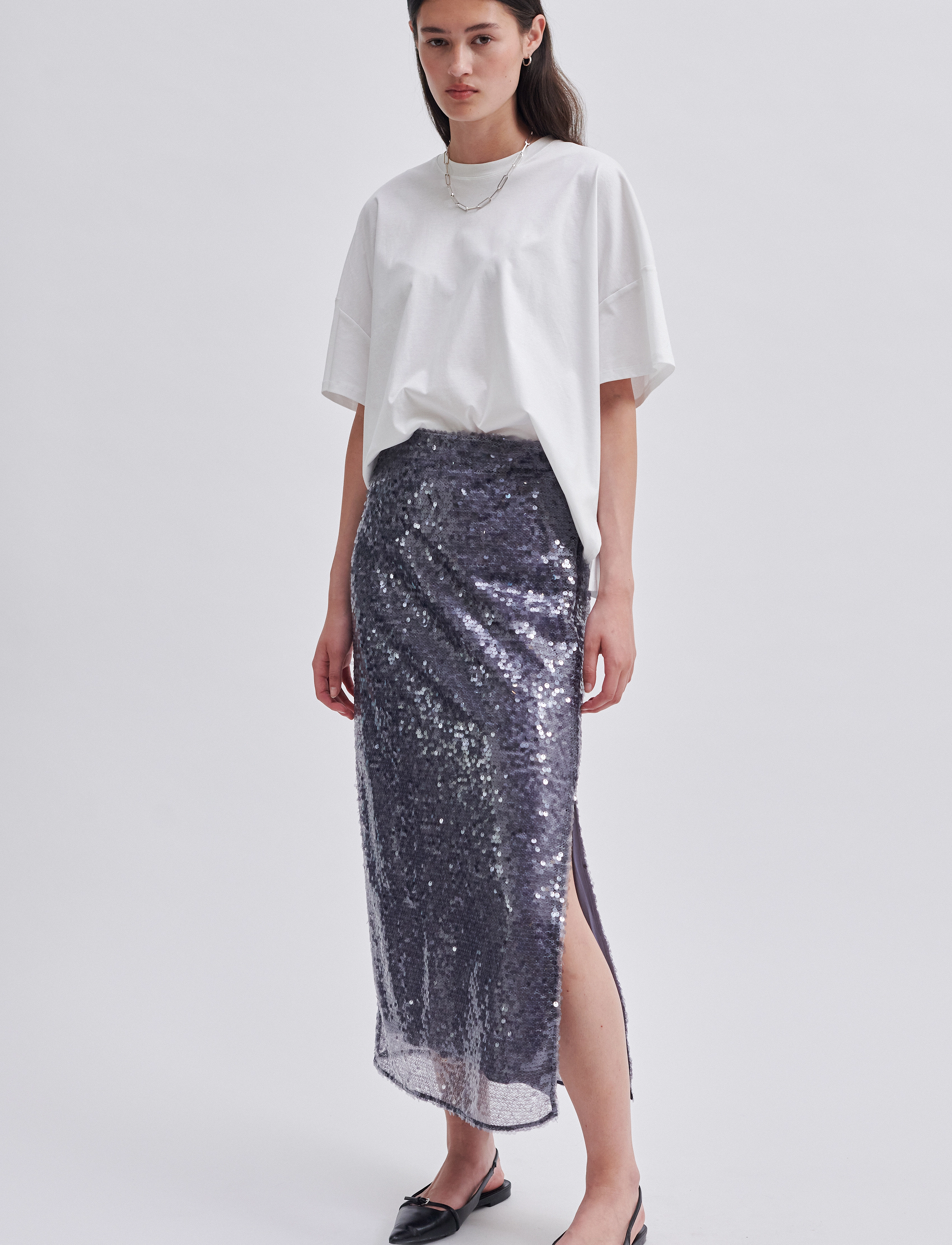 Second Female - Vaja Skirt - midi nederdele - stormy weather - 2