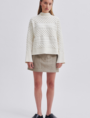 Second Female - Glava Knit T-Neck - pullover - vaporous white - 4