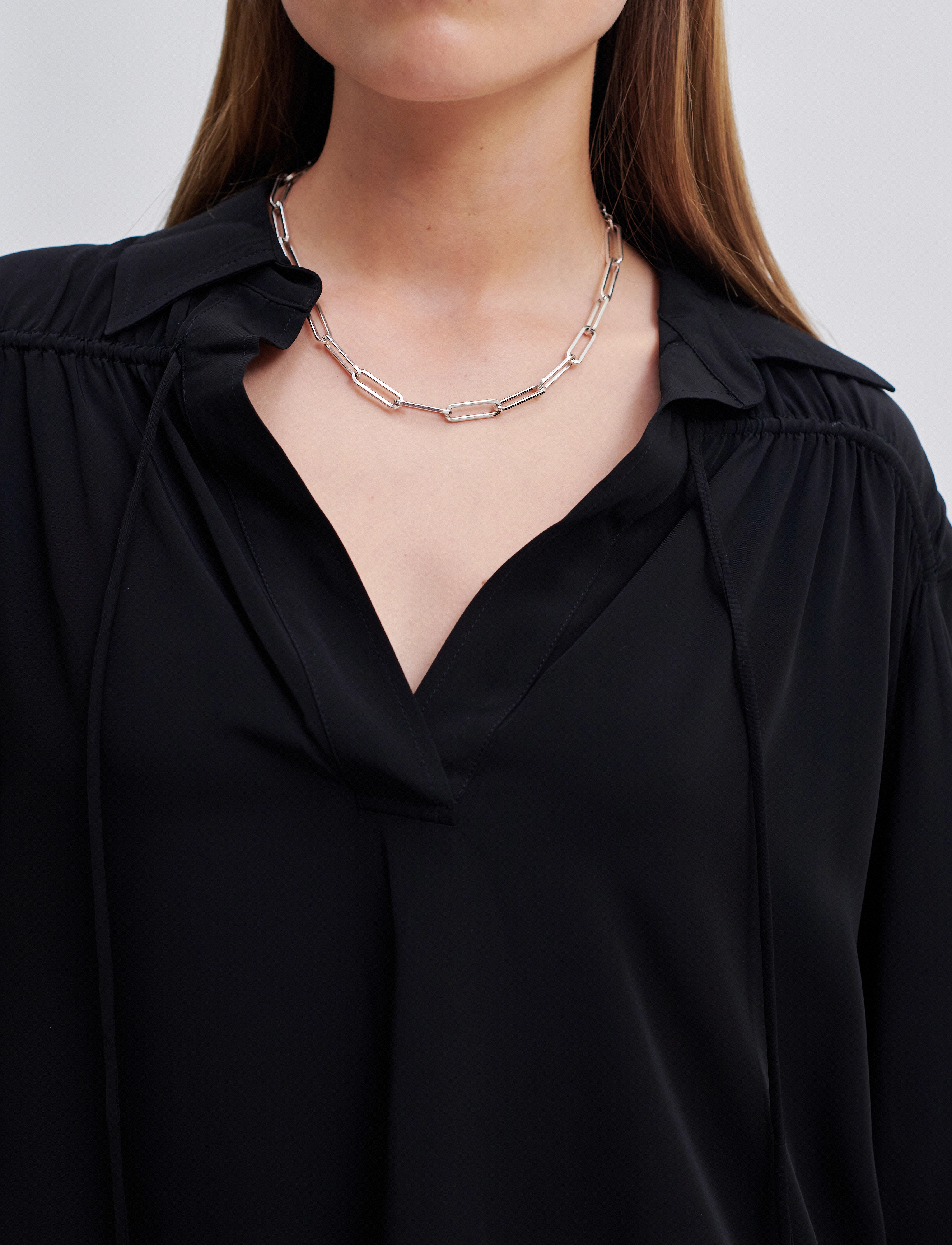 Second Female - Cibelle Tunic Blouse - black - 3