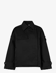 Second Female - Wallie Short Jacket - vårjackor - black - 0
