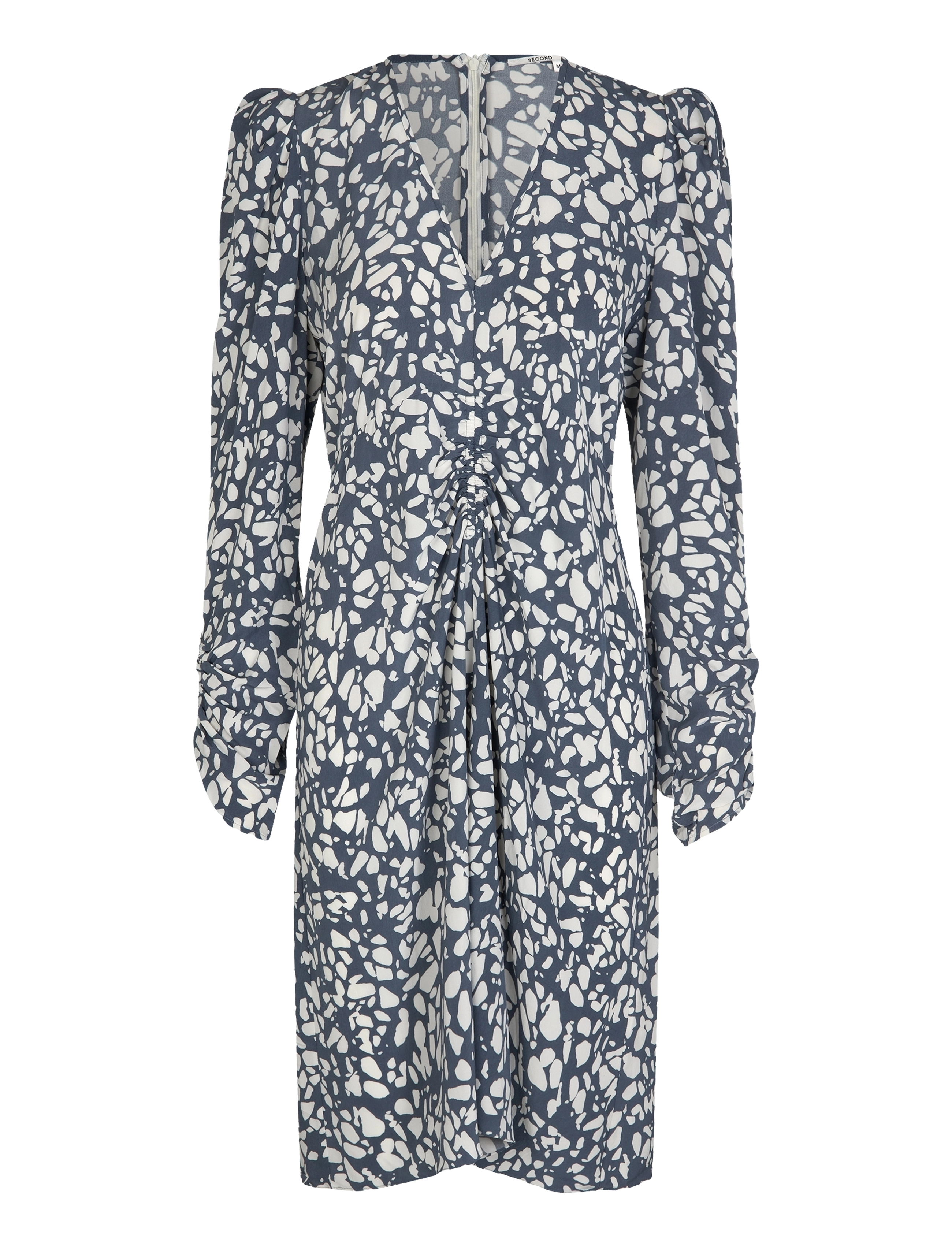 Second Female Jo Dress - Second Female - STORMY WEATHER / blue