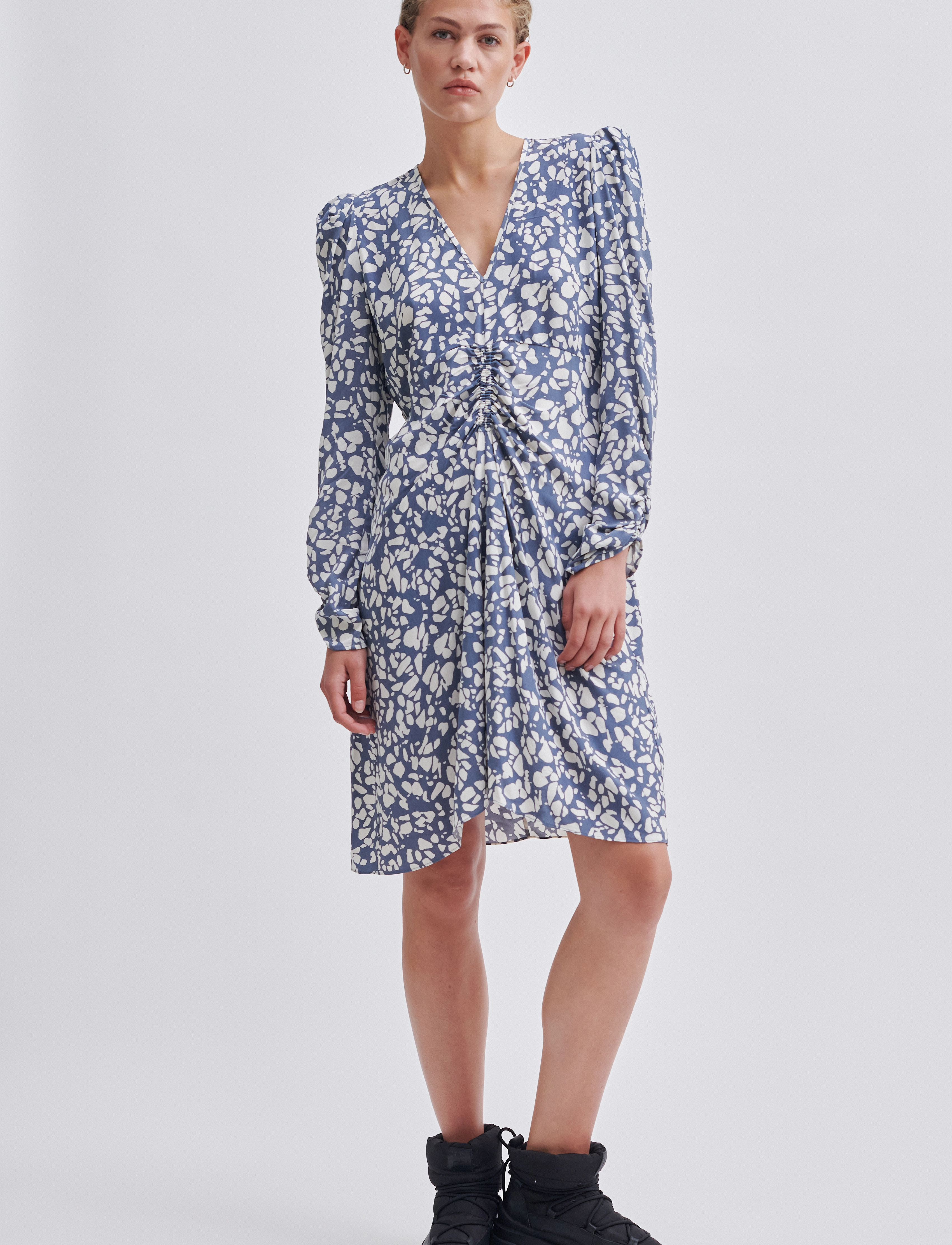 Second Female Jo Dress - Peokleidid - STORMY WEATHER / blue