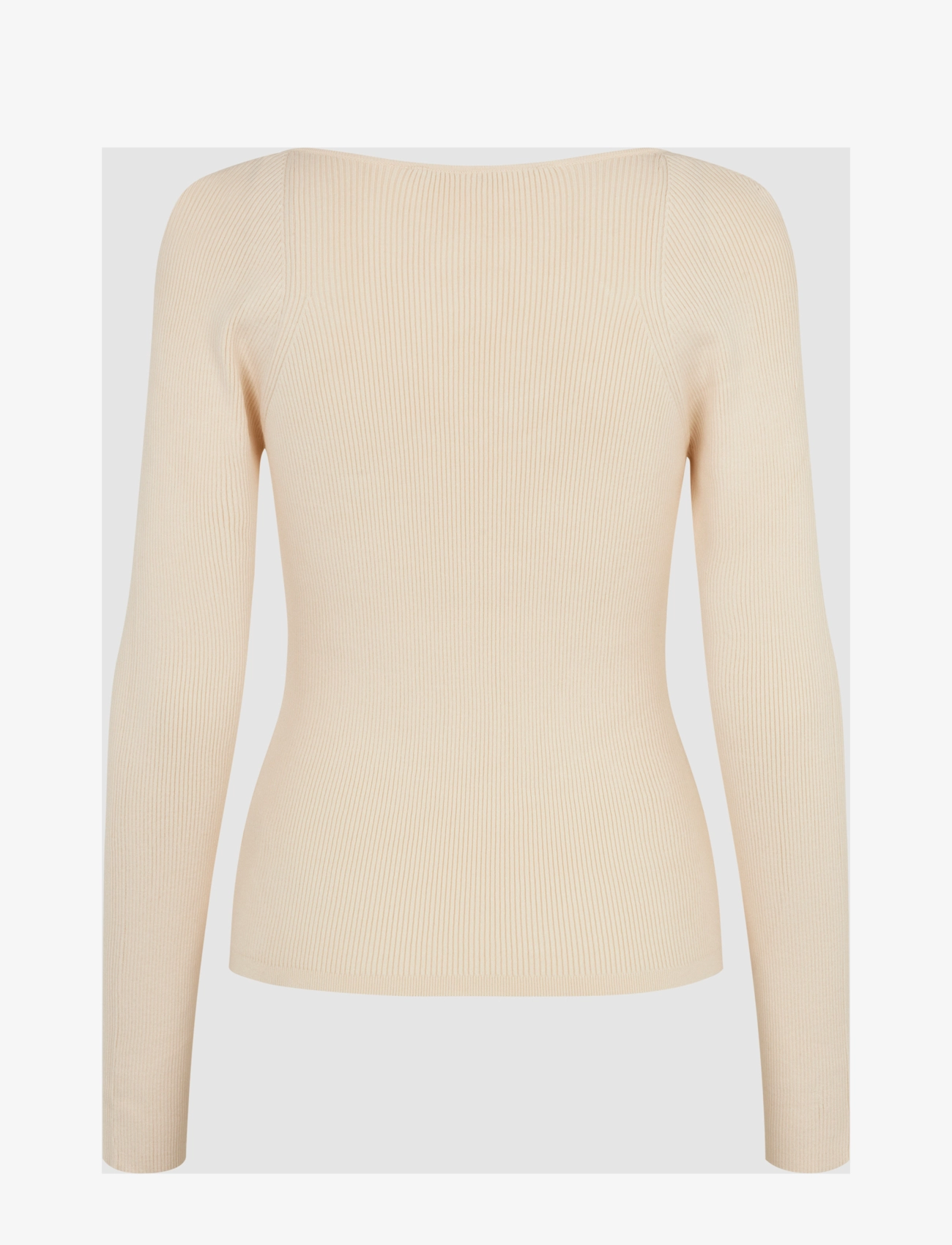 Second Female - Solia Knit V-Neck - french oak - 1