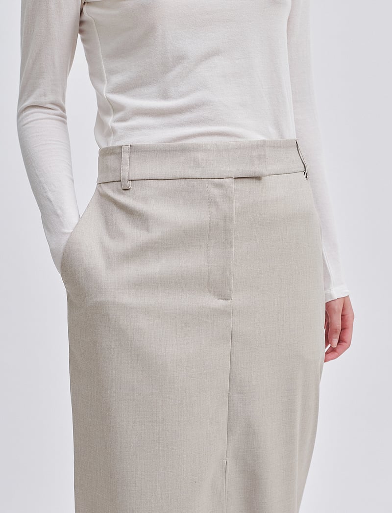 Second Female - Sharo Skirt - midiseelikud - roasted cashew - 2