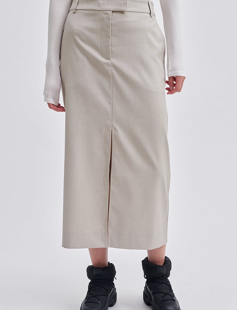 Second Female - Sharo Skirt - midiseelikud - roasted cashew - 3