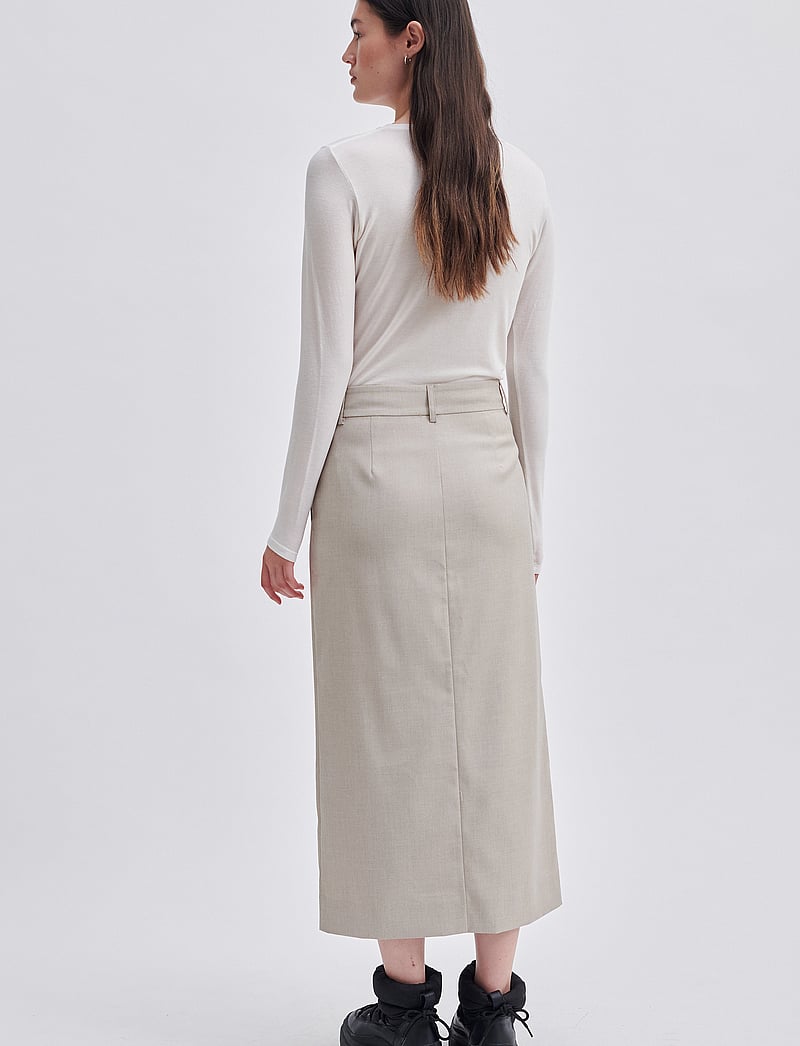 Second Female - Sharo Skirt - midiseelikud - roasted cashew - 4