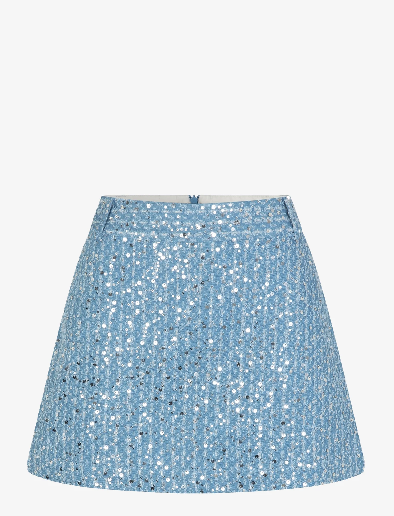 Second Female - Lemara Skirt - korta kjolar - denim blue - 0