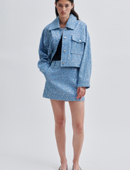 Second Female - Lemara Skirt - korte rokken - denim blue - 6