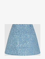 Second Female - Lemara Skirt - short skirts - denim blue - 3