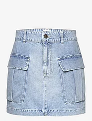 Second Female - Dustine Mini Skirt - korte rokken - denim blue - 0