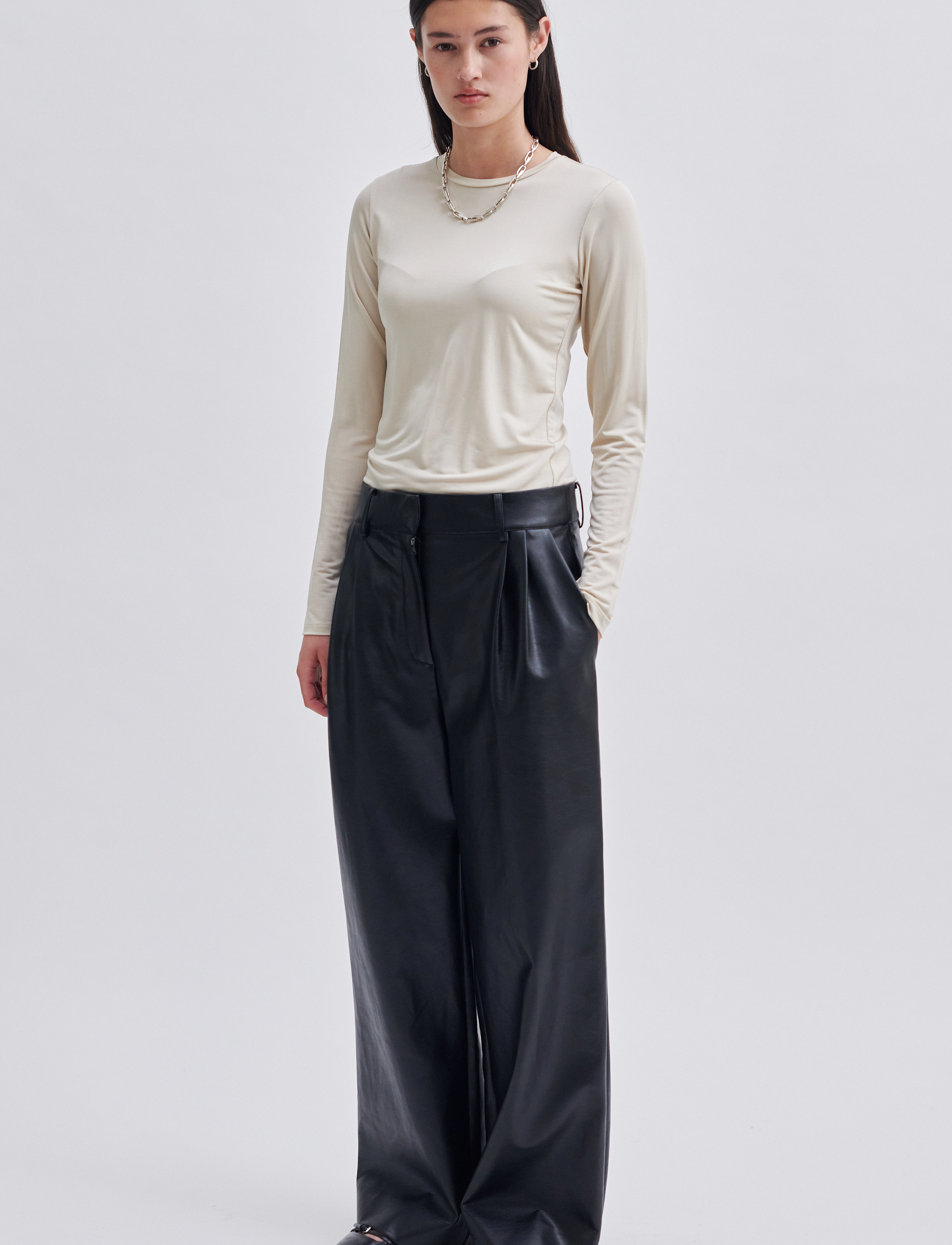 Second Female - Callia O-Neck Tee - french oak - 4