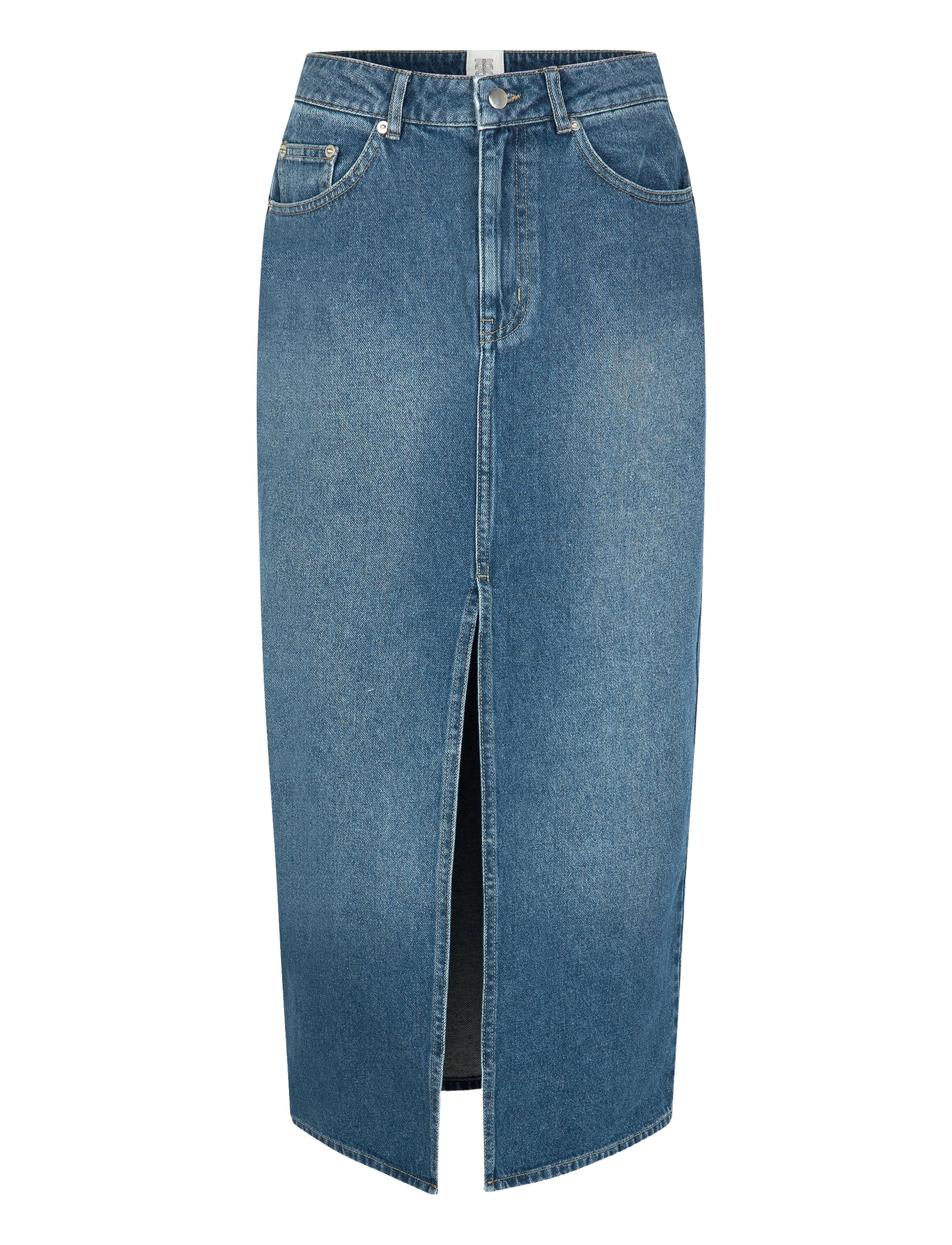 Second Female - Kylie Skirt - denim blue - 1