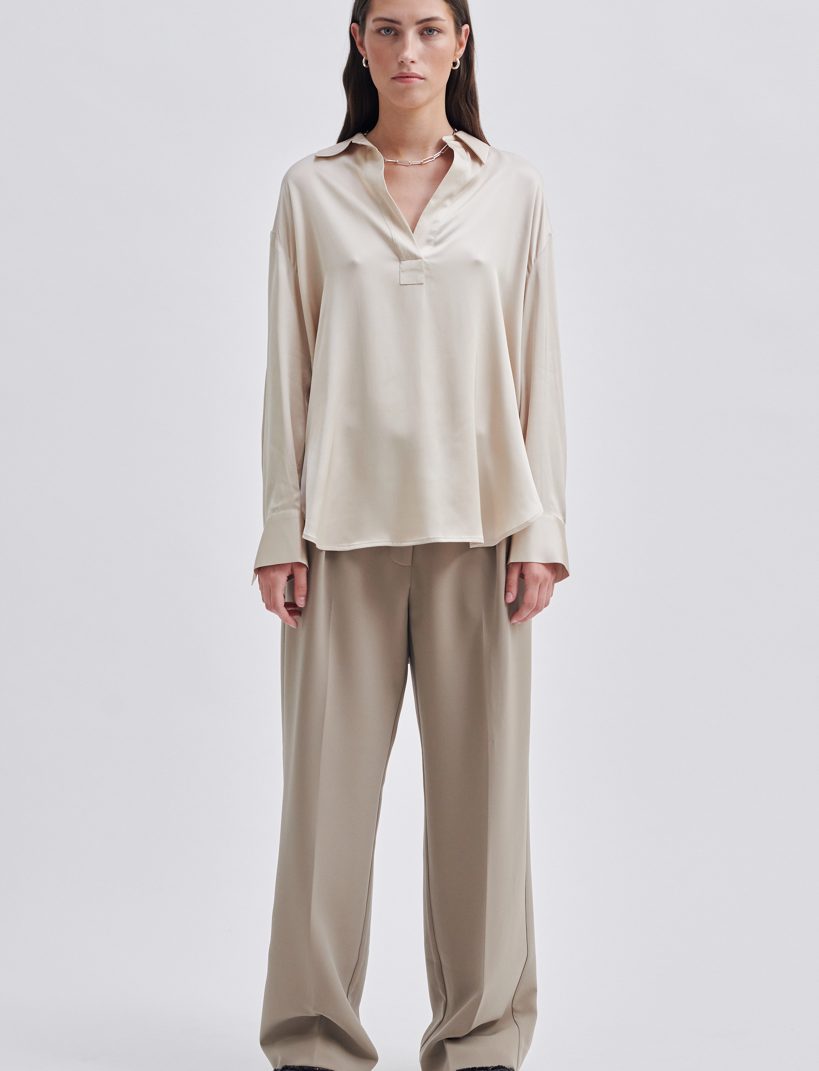 Second Female - Galla Blouse - french oak - 4
