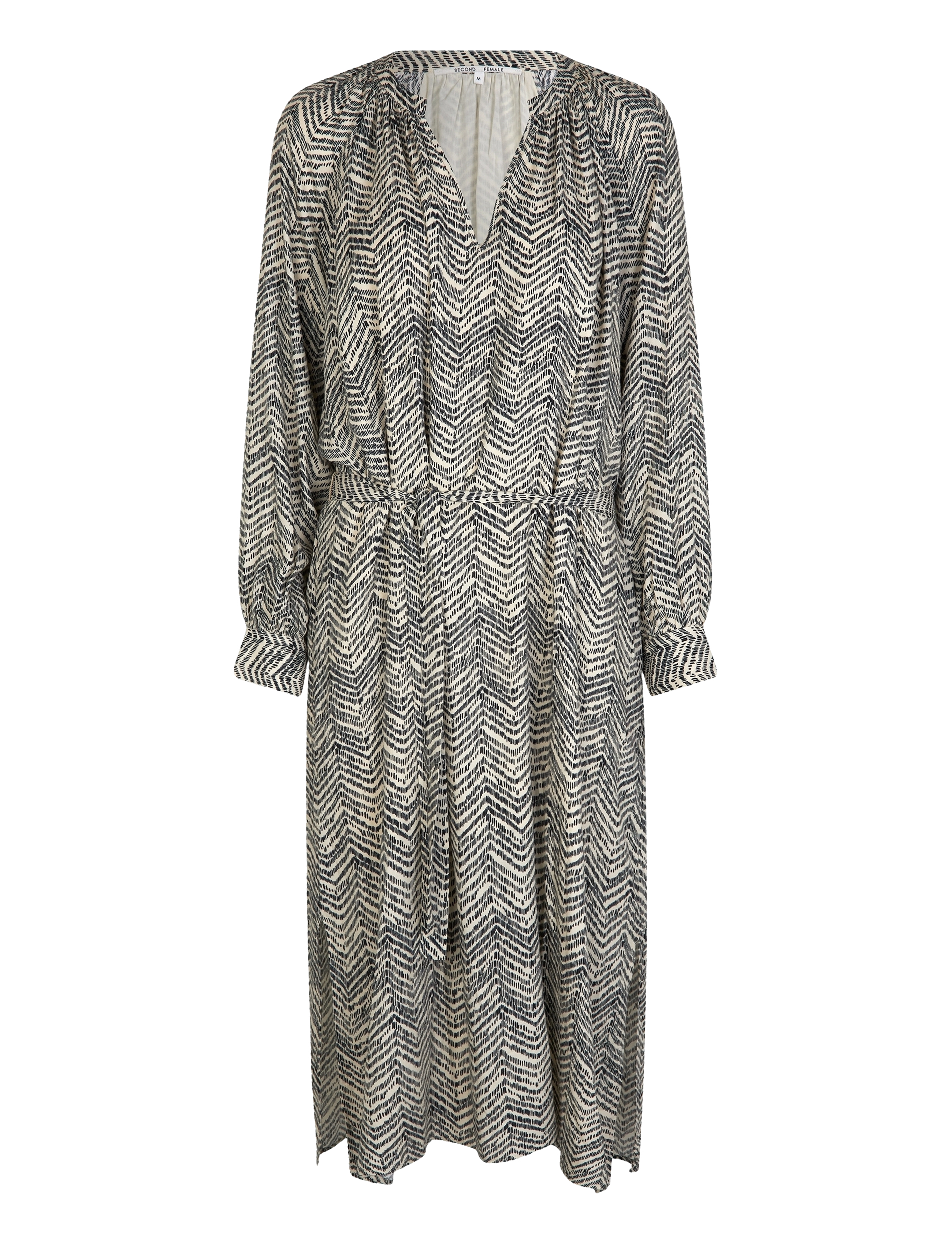 Second Female Mallow Tunic Dress - Kjoler - BLACK / black