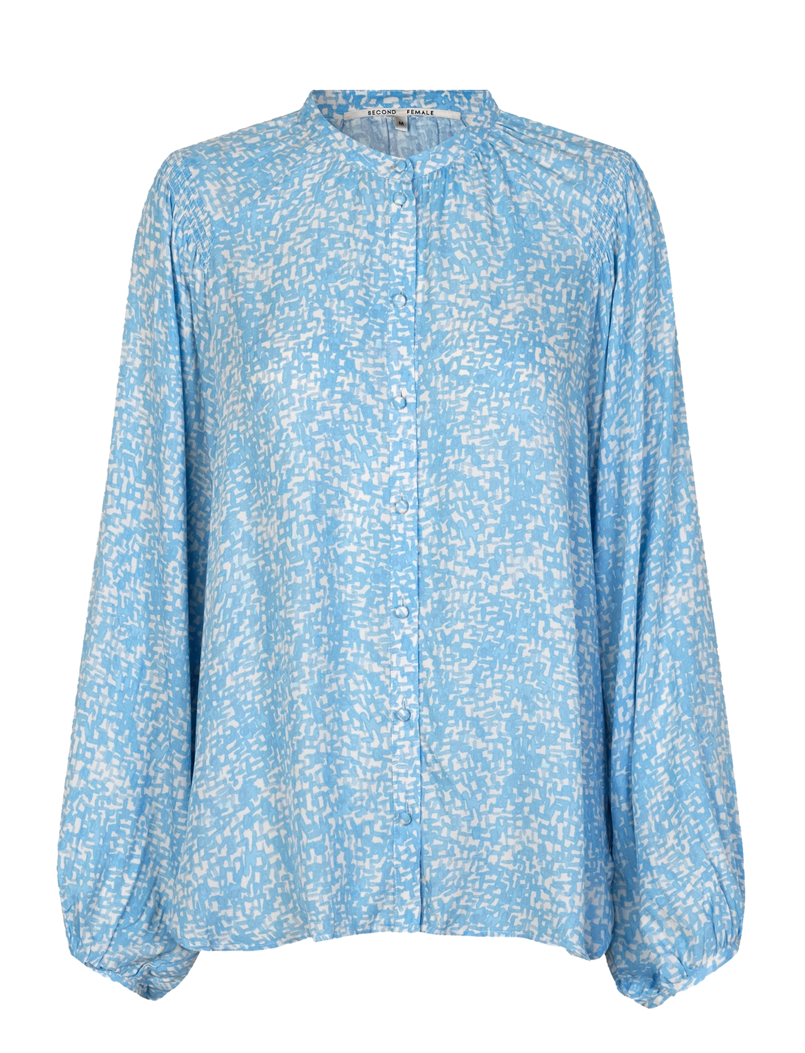 SECOND Damen Kati Shirt Blau - S - Damen