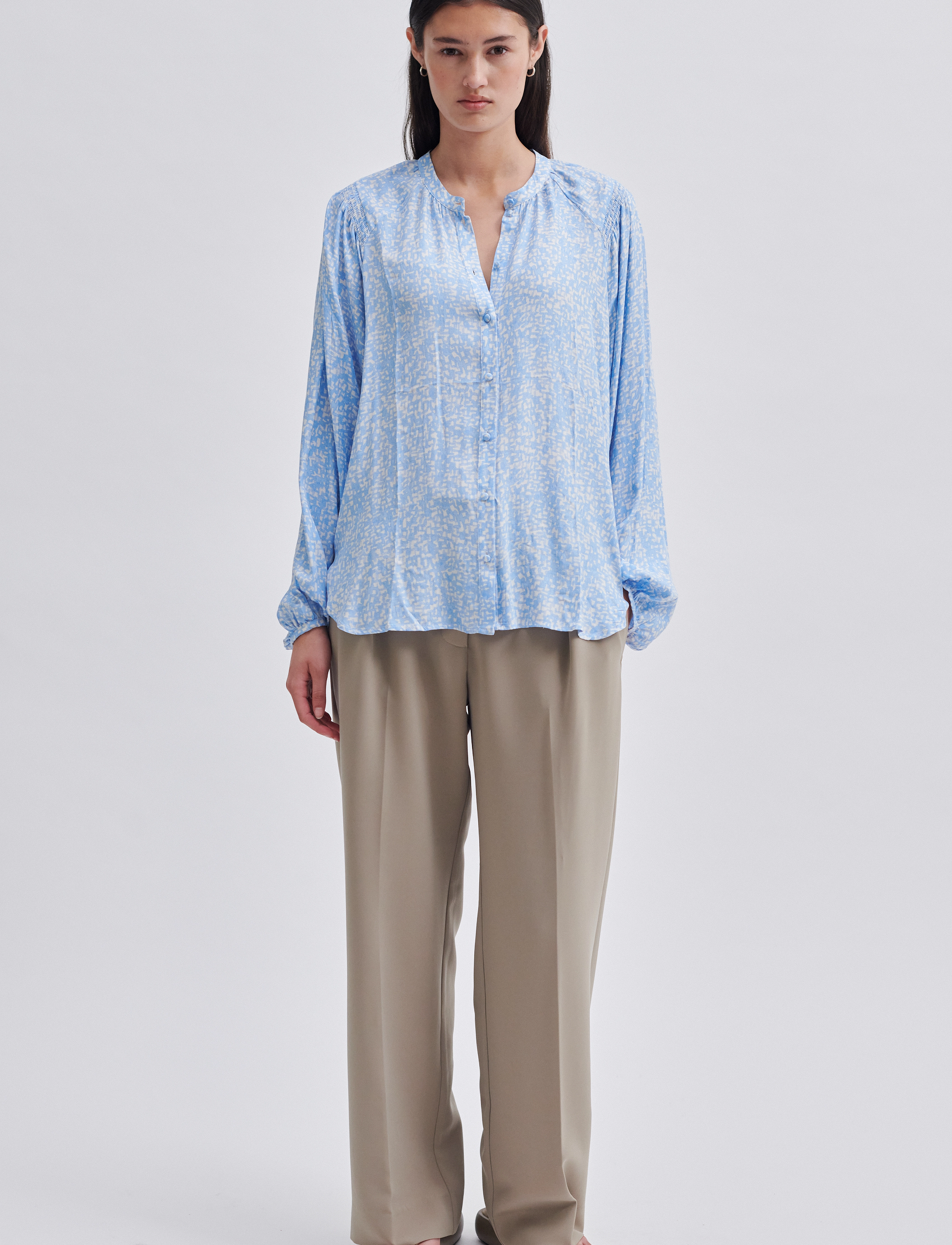 Second Female - Kati Shirt - langærmede skjorter - open air - 4