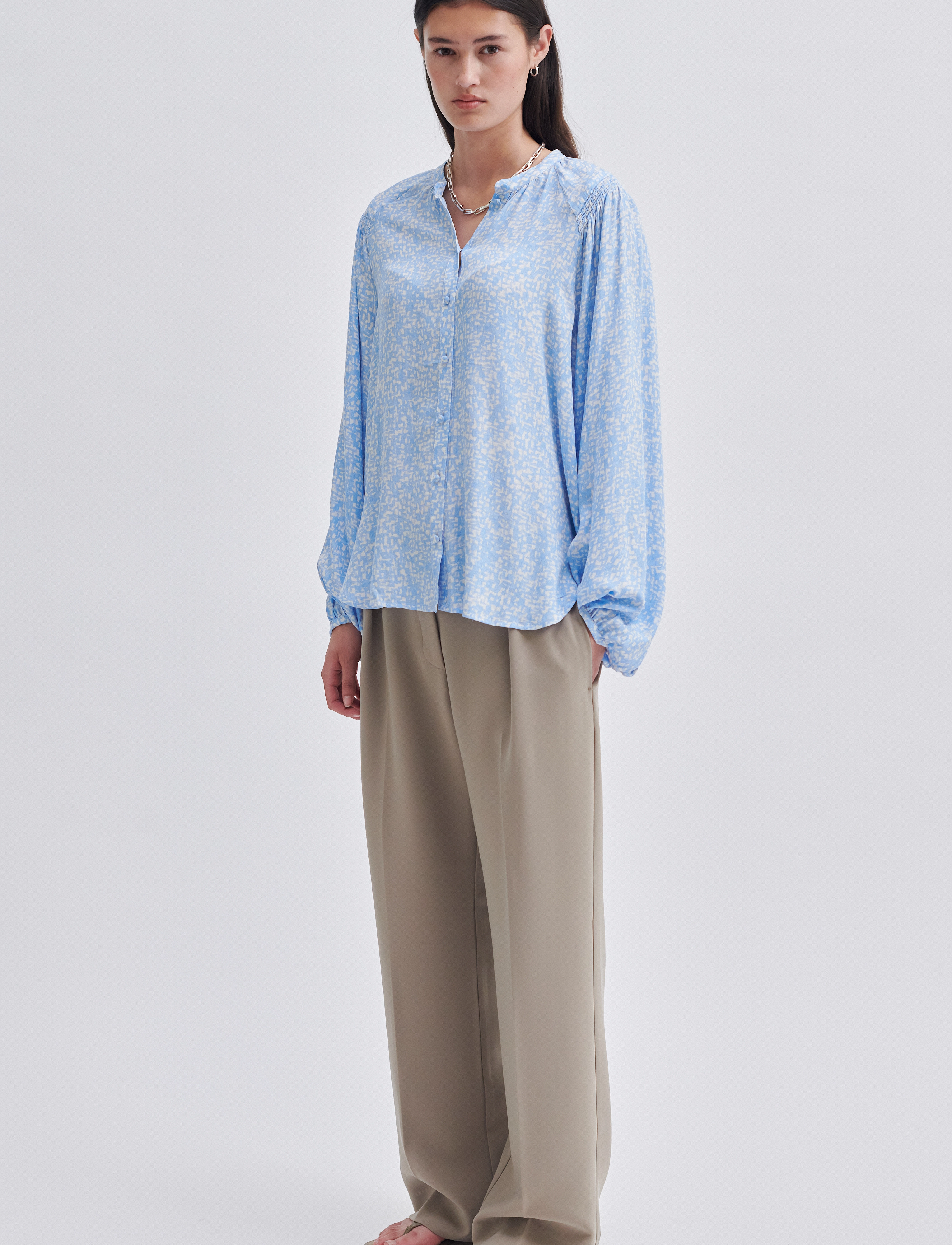 Second Female - Kati Shirt - langærmede skjorter - open air - 5