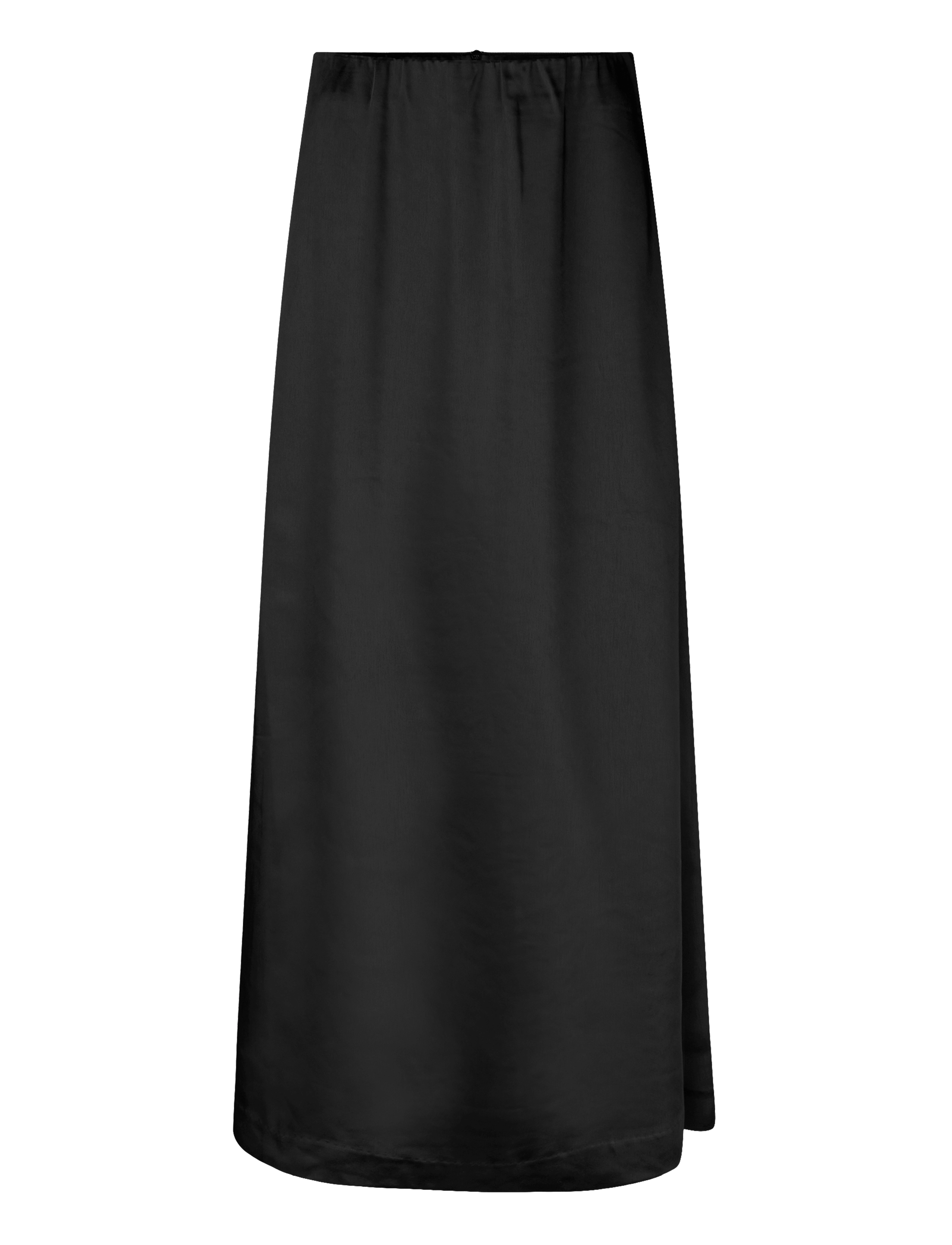 Second Female Odile Maxi Skirt - Second Female - BLACK / black