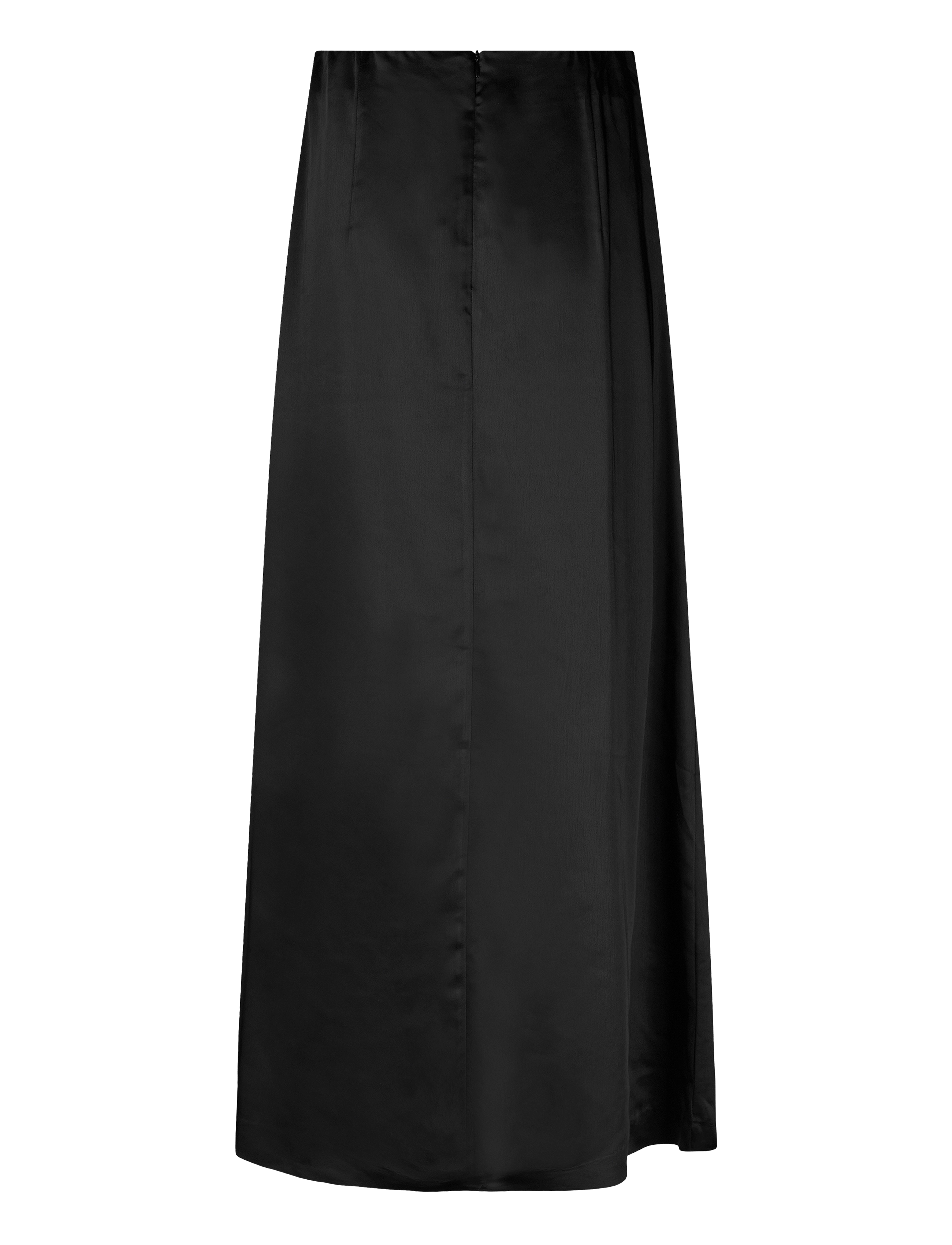 Second Female - Odile Maxi Skirt - satinröcke - black - 2