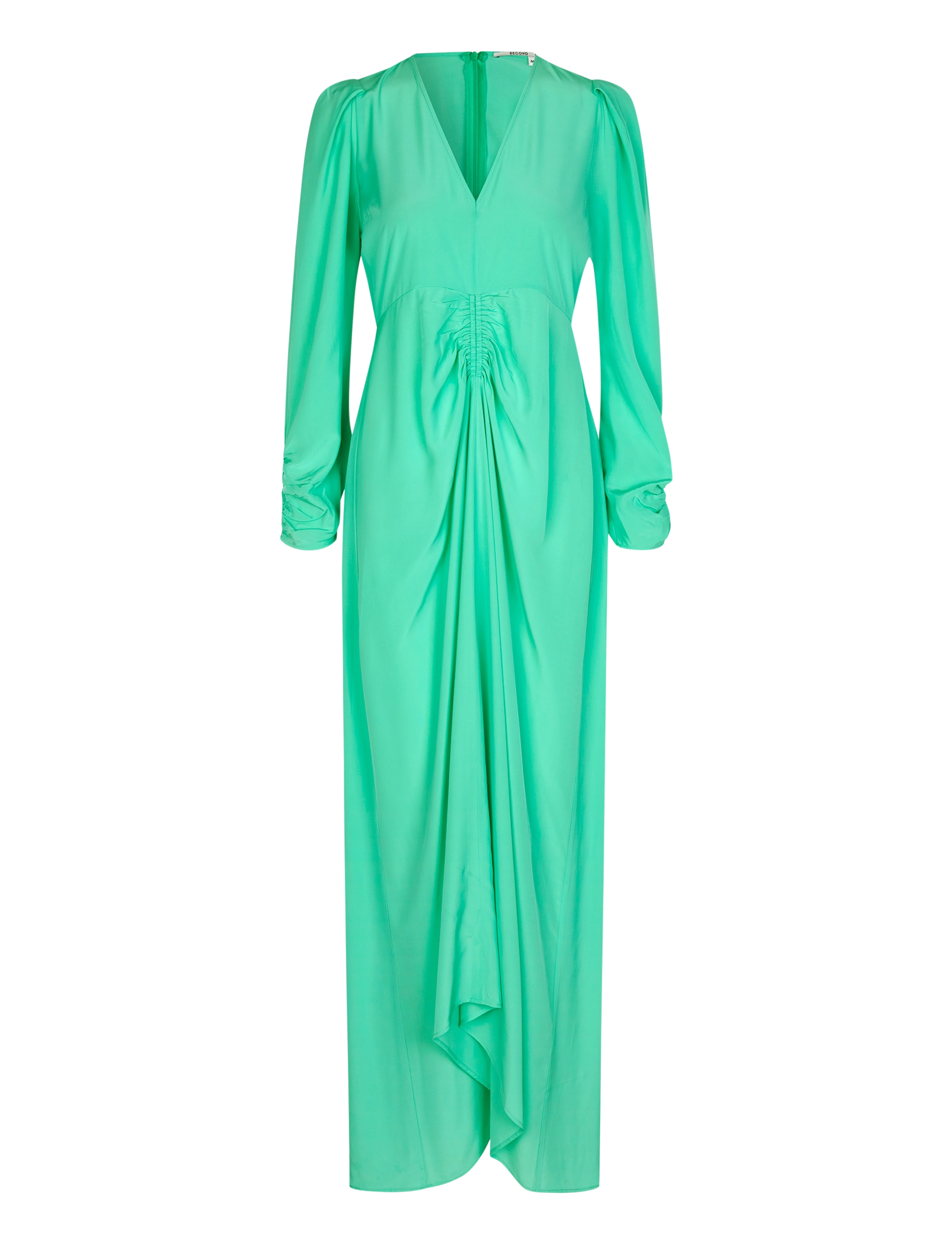 Second Female Margaux Maxi Dress - Second Female - SPRING BUD / green