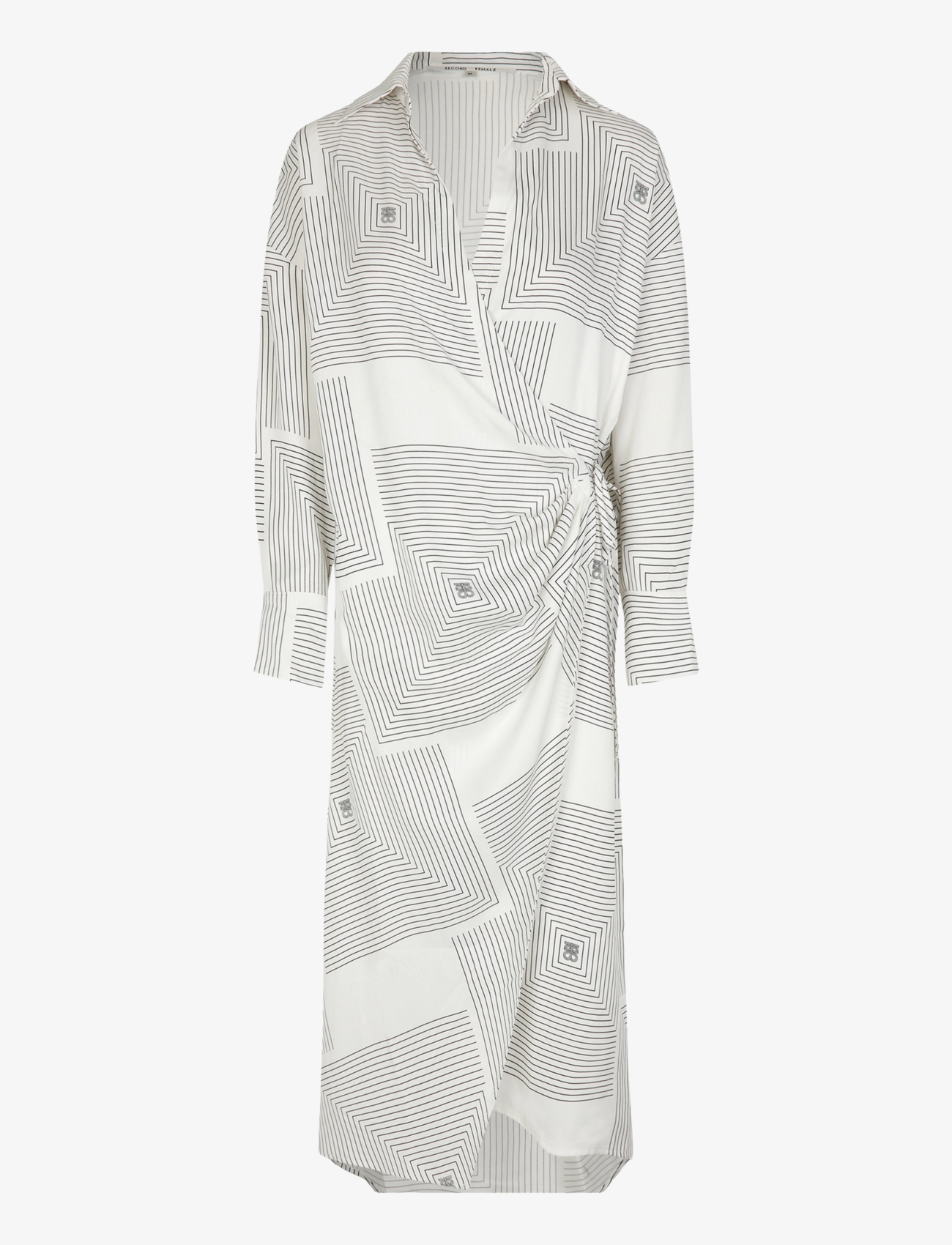 SECOND Damen Tiarra Kleid Weiß - XS - Damen