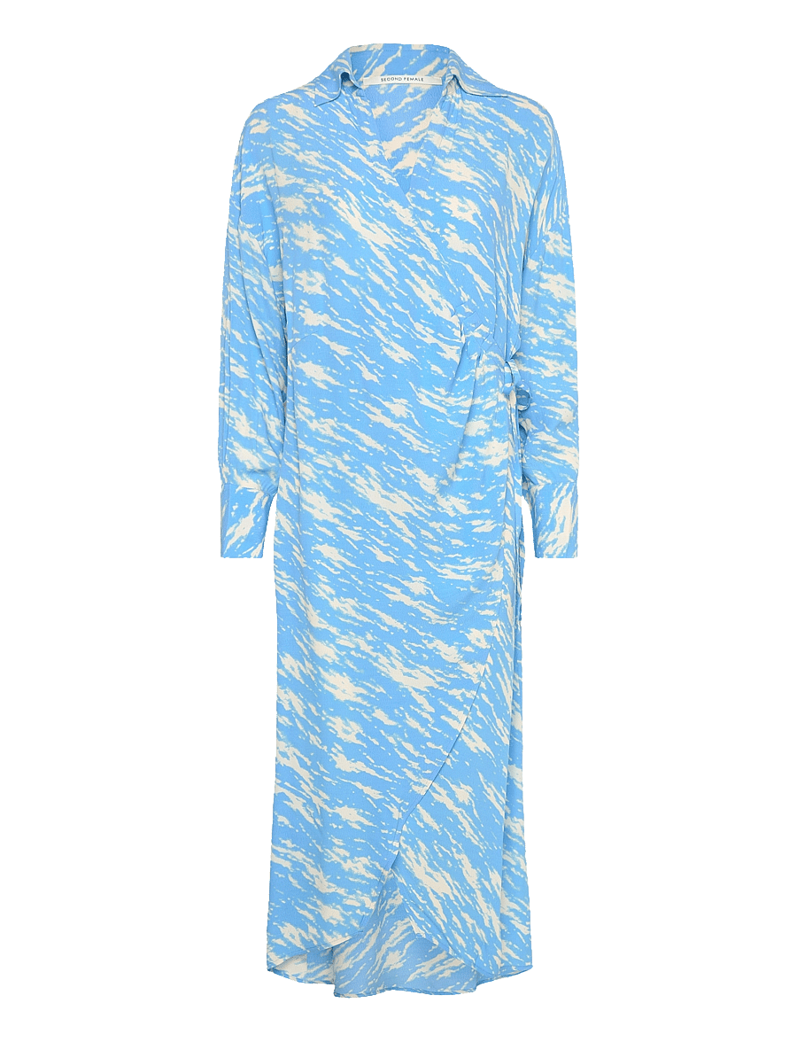 Second Female - Corbett Dress - shirt dresses - alaskan blue - 1