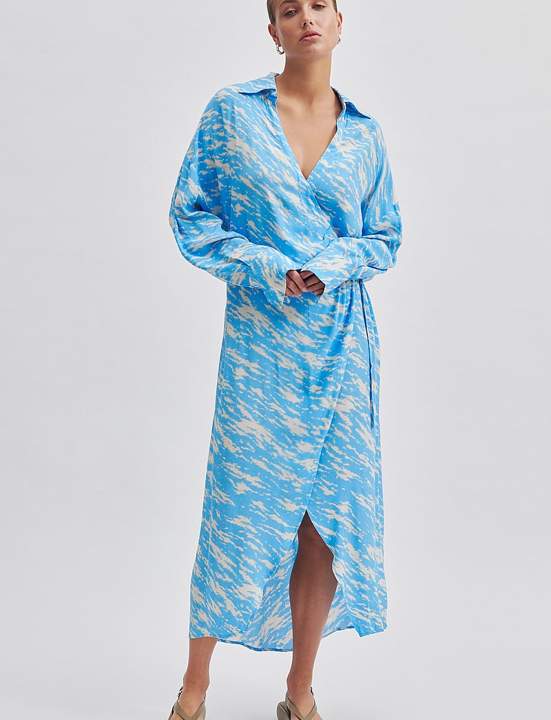 Second Female - Corbett Dress - skjortekjoler - alaskan blue - 0