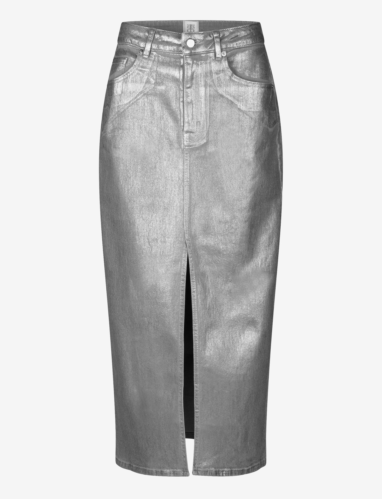 Second Female - Aspect Skirt - pencil skirts - silver - 1