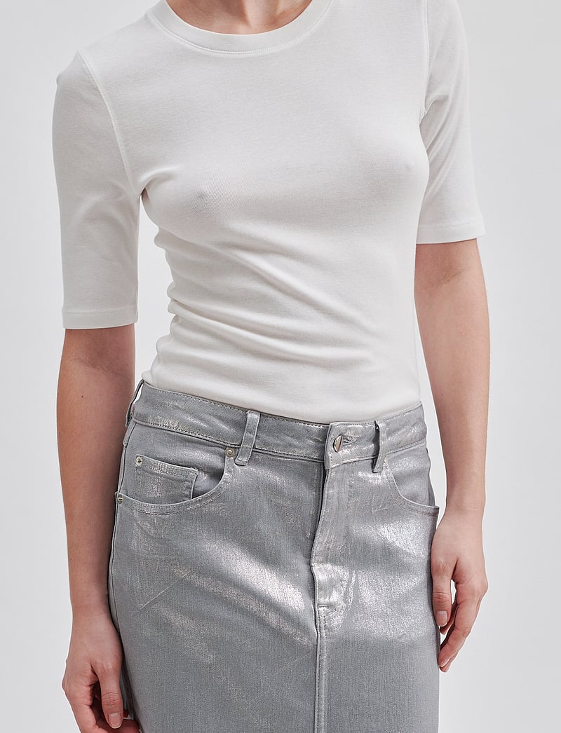 Second Female - Aspect Skirt - midi nederdele - silver - 4