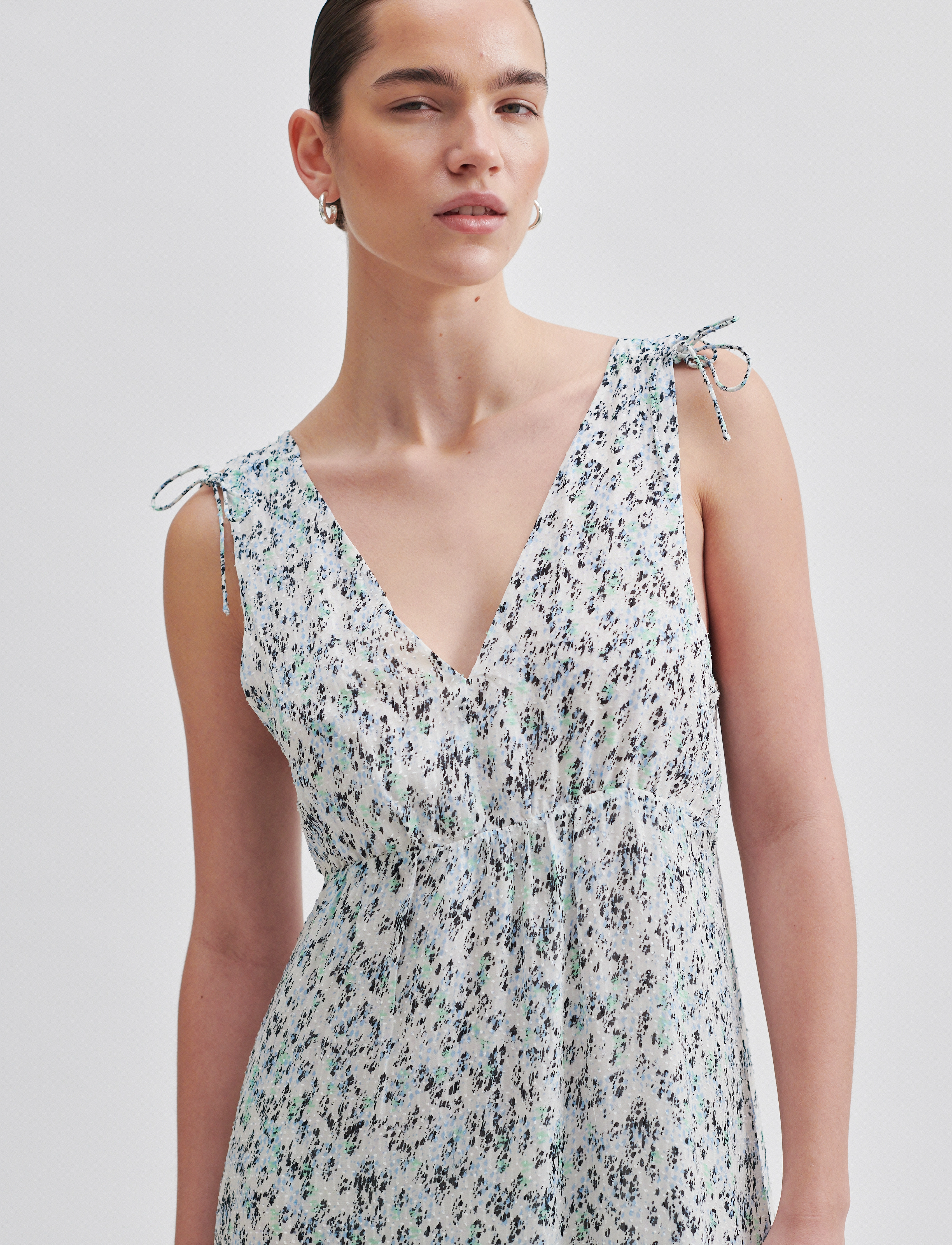 Second Female - Elle Maxi Dress - garas kleitas - alaskan blue - 2