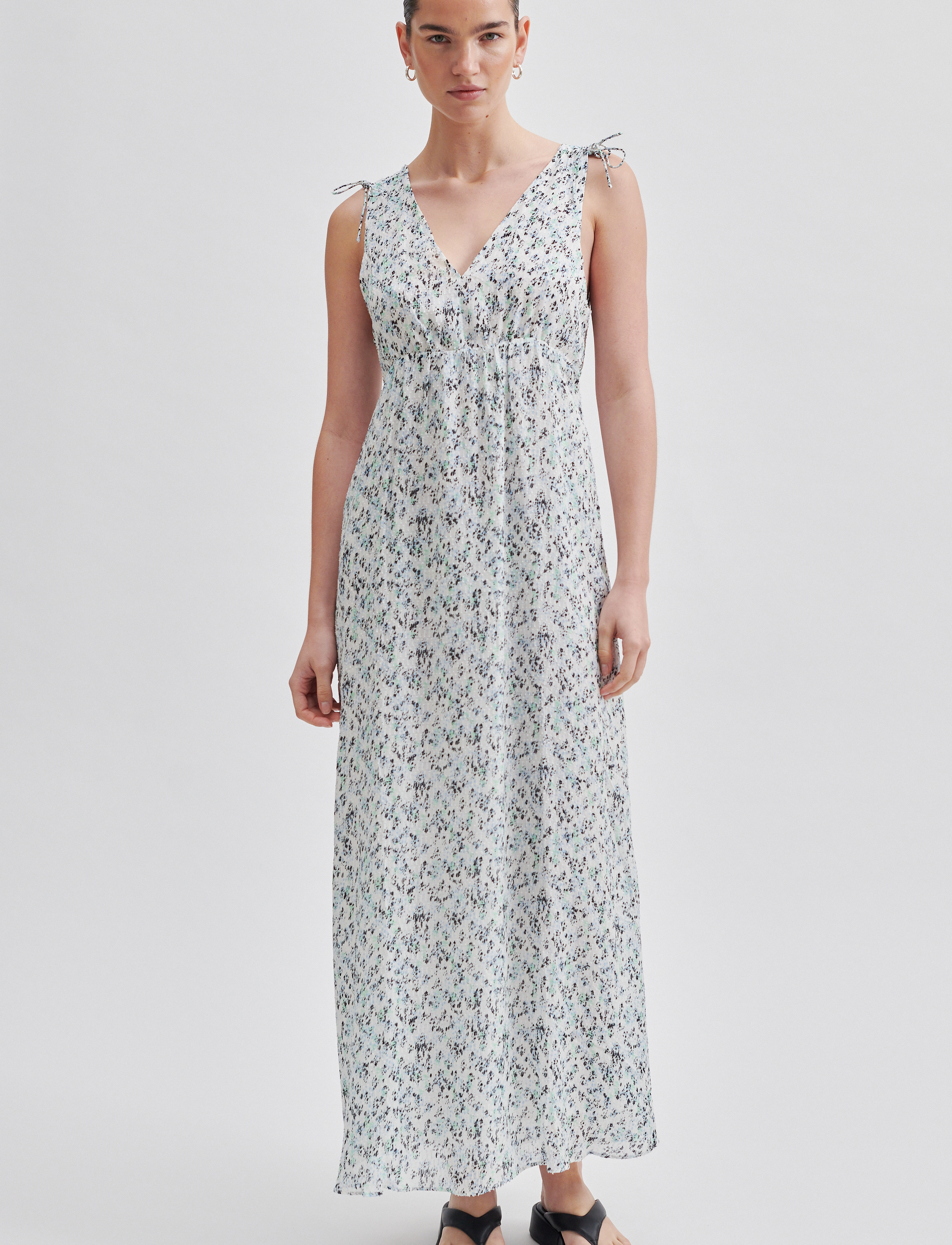 Second Female - Elle Maxi Dress - garas kleitas - alaskan blue - 5