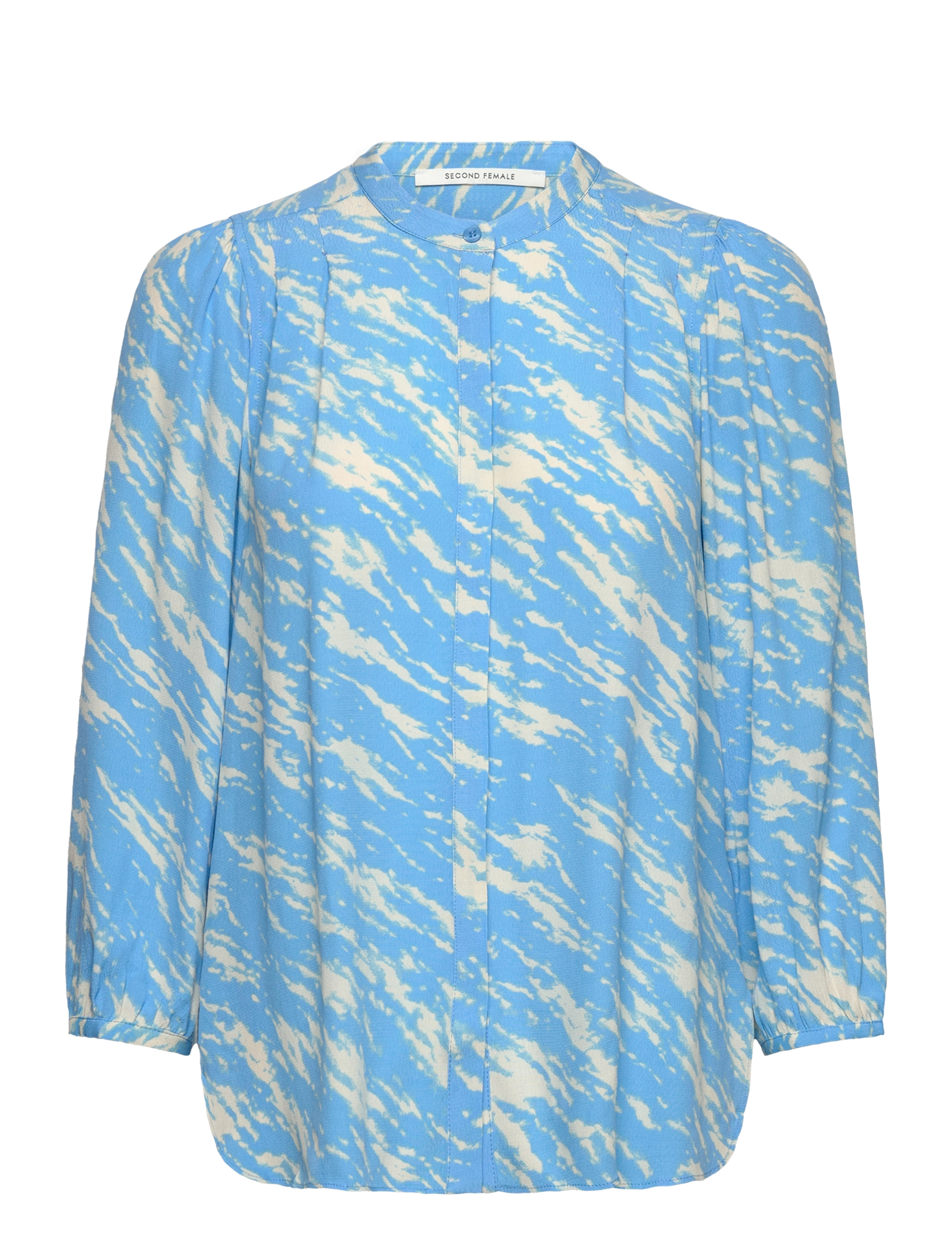 SECOND Damen Corbett Shirt Blau - S - Damen