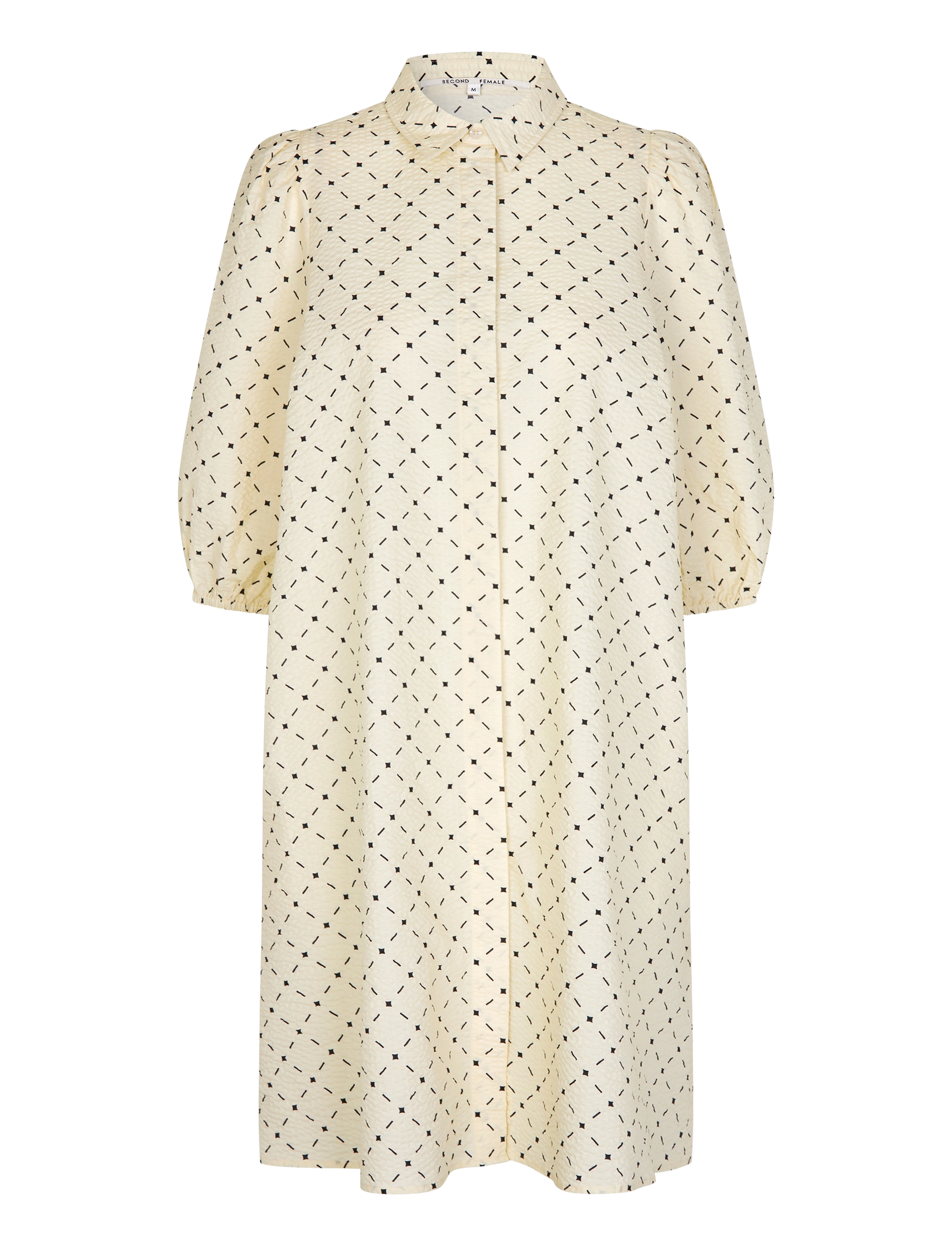 SECOND Damen Esa Kleid Cream - S - Damen