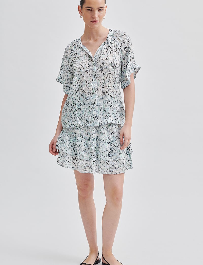 Second Female - Elle Shirt - kortærmede bluser - alaskan blue - 5