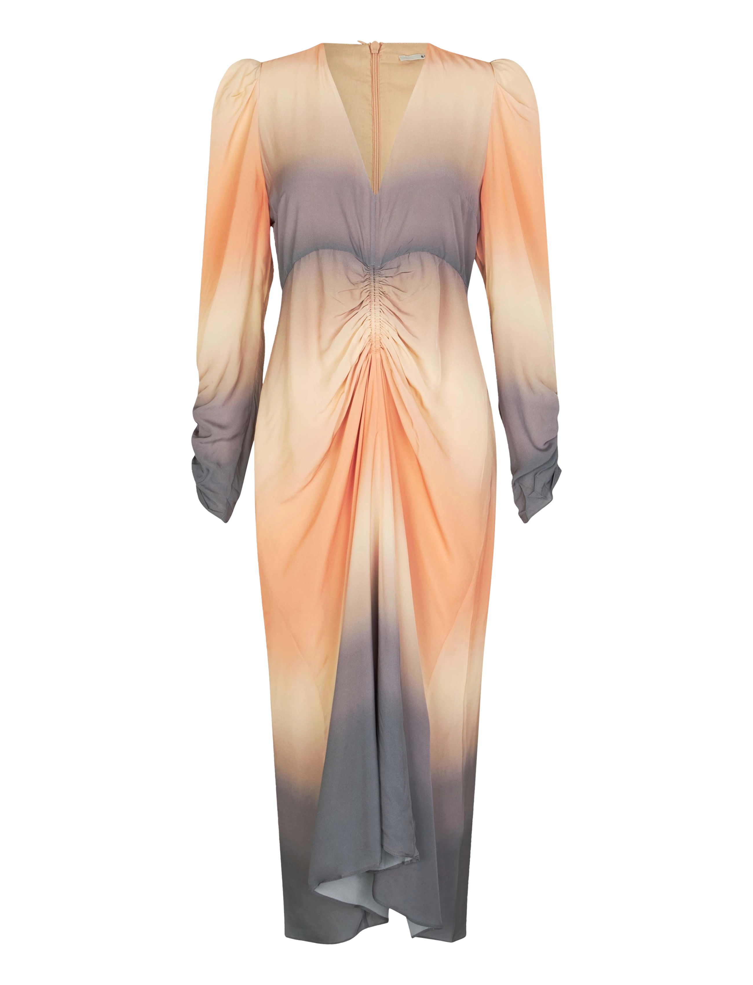 SECOND Damen Anara Kleid Orange - S - Damen