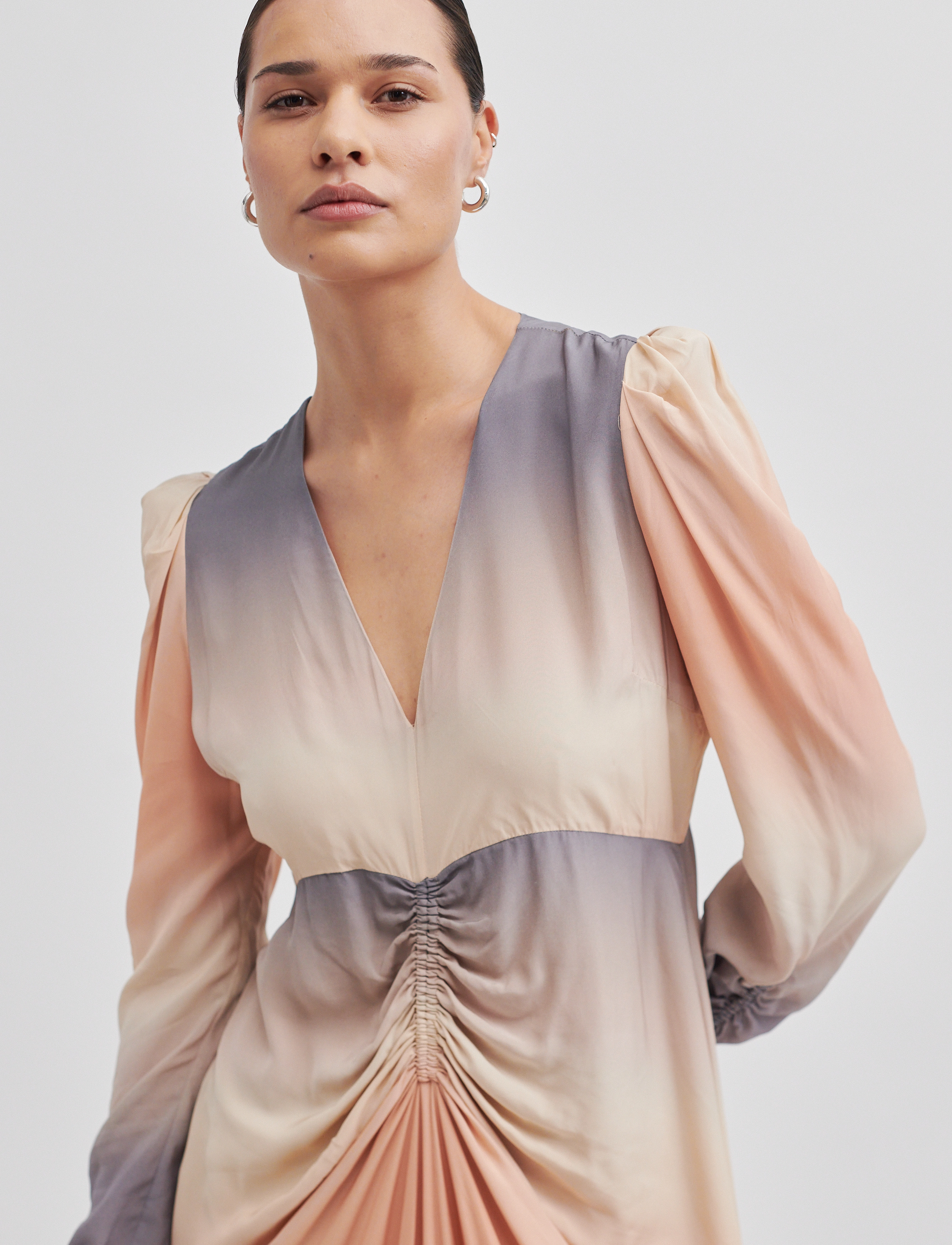Second Female - Anara Dress - midi kjoler - stormy weather - 1