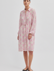 Second Female - Ciloa Dress - skjortklänningar - begonia pink - 0