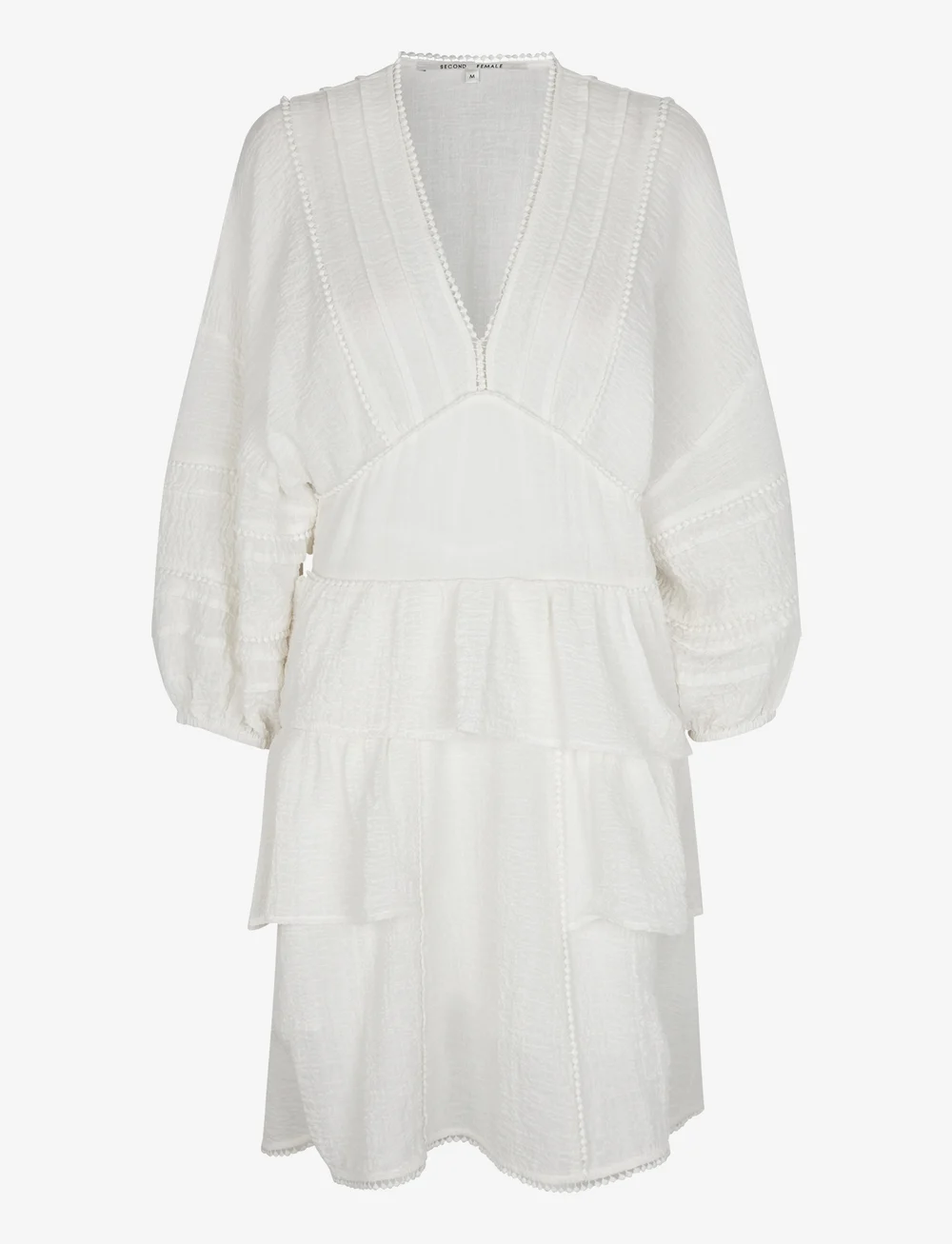 Second Female - Mallani Dress - konfirmation - snow white - 1
