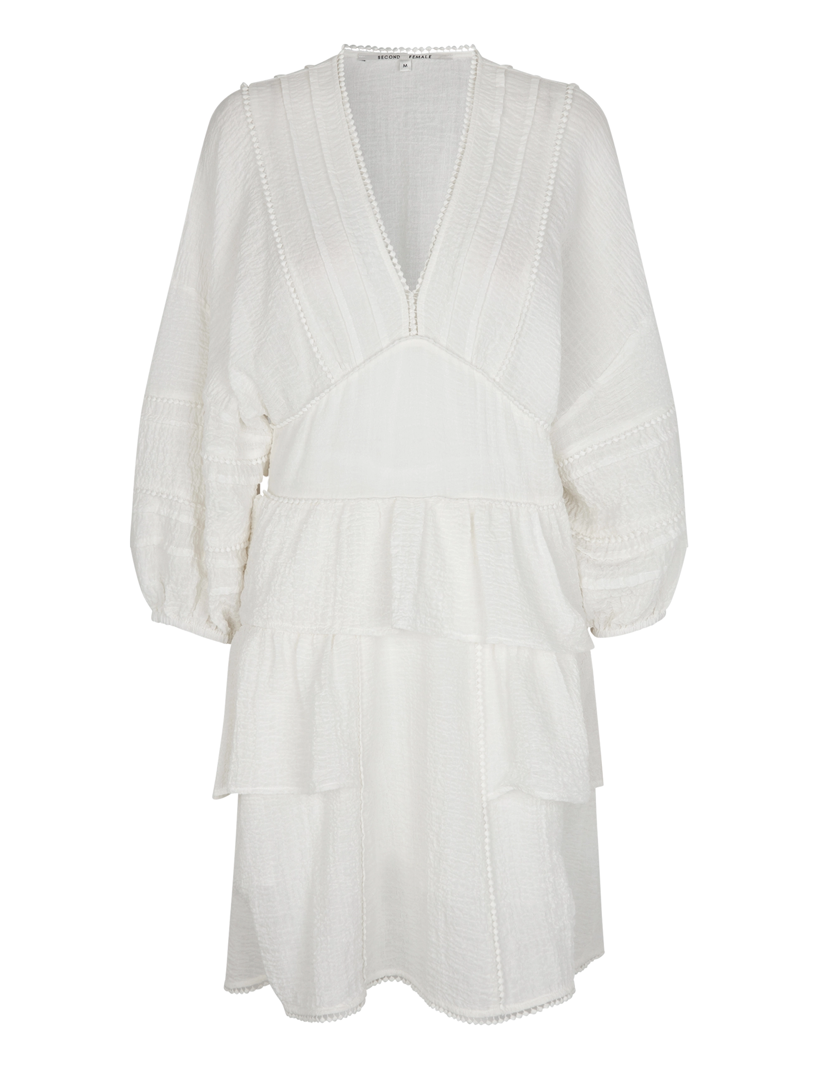 Second Female Mallani Dress - Kleider - SNOW WHITE / white