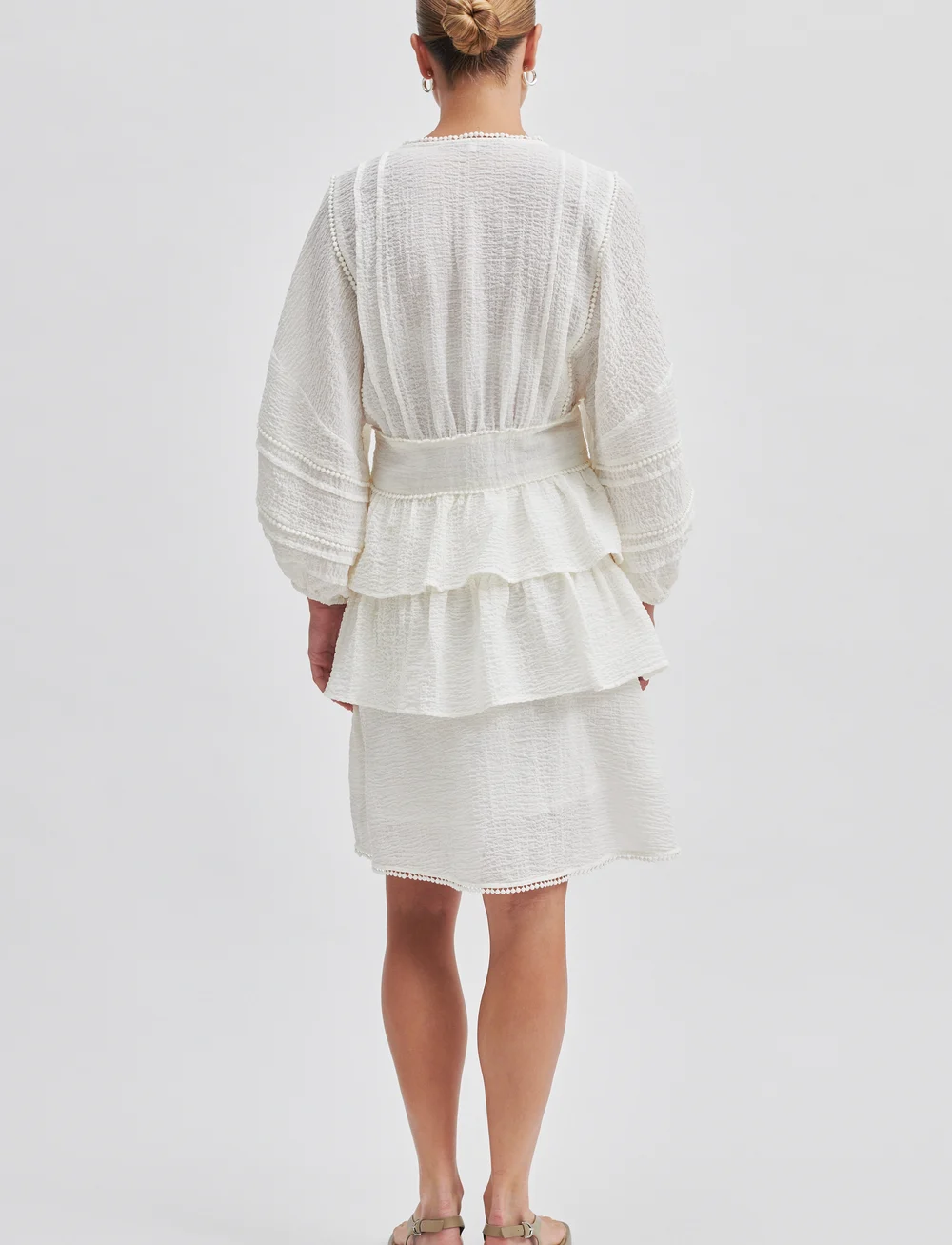 Second Female - Mallani Dress - konfirmation - snow white - 5