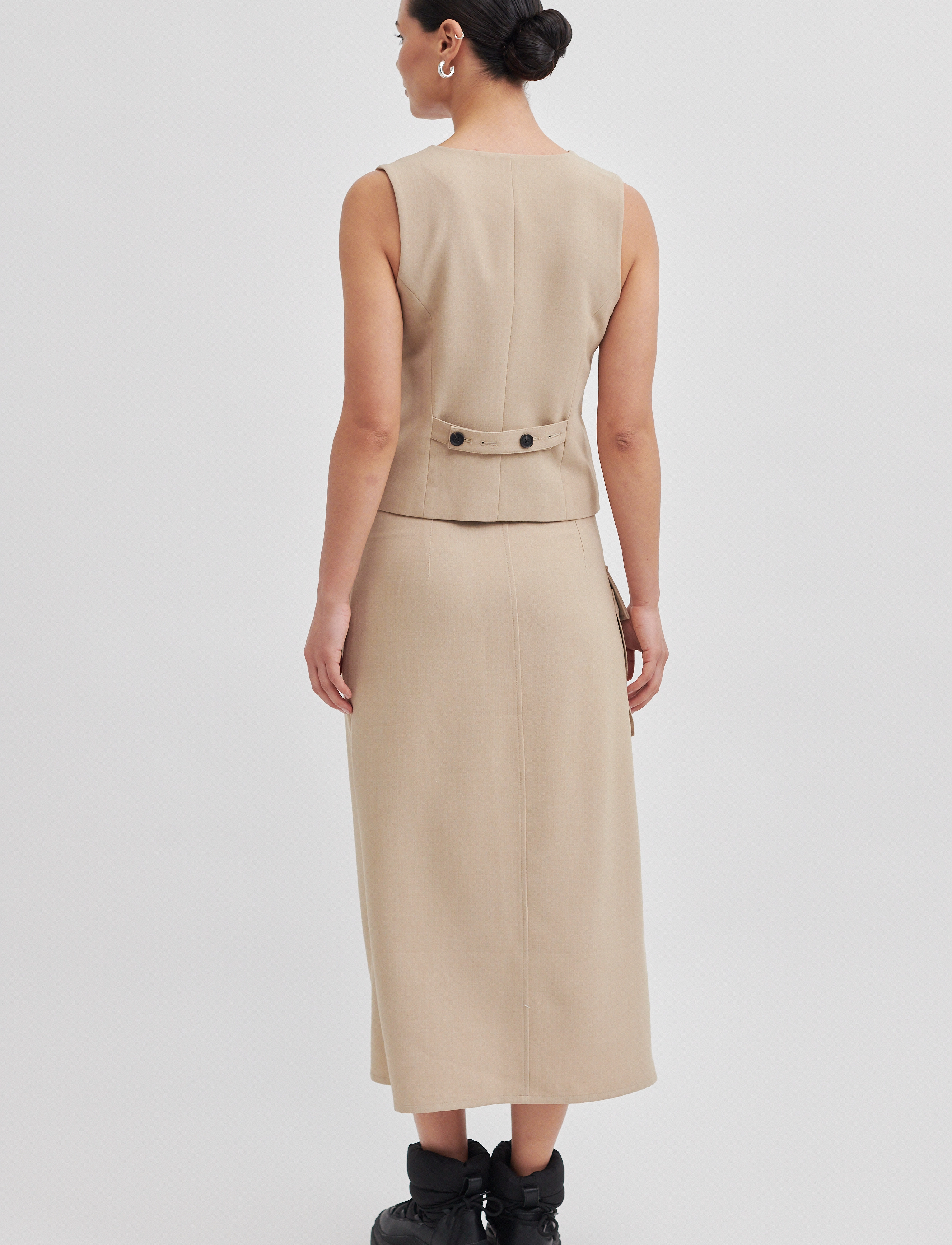 Second Female - Felice Waistcoat - roasted cashew - 4