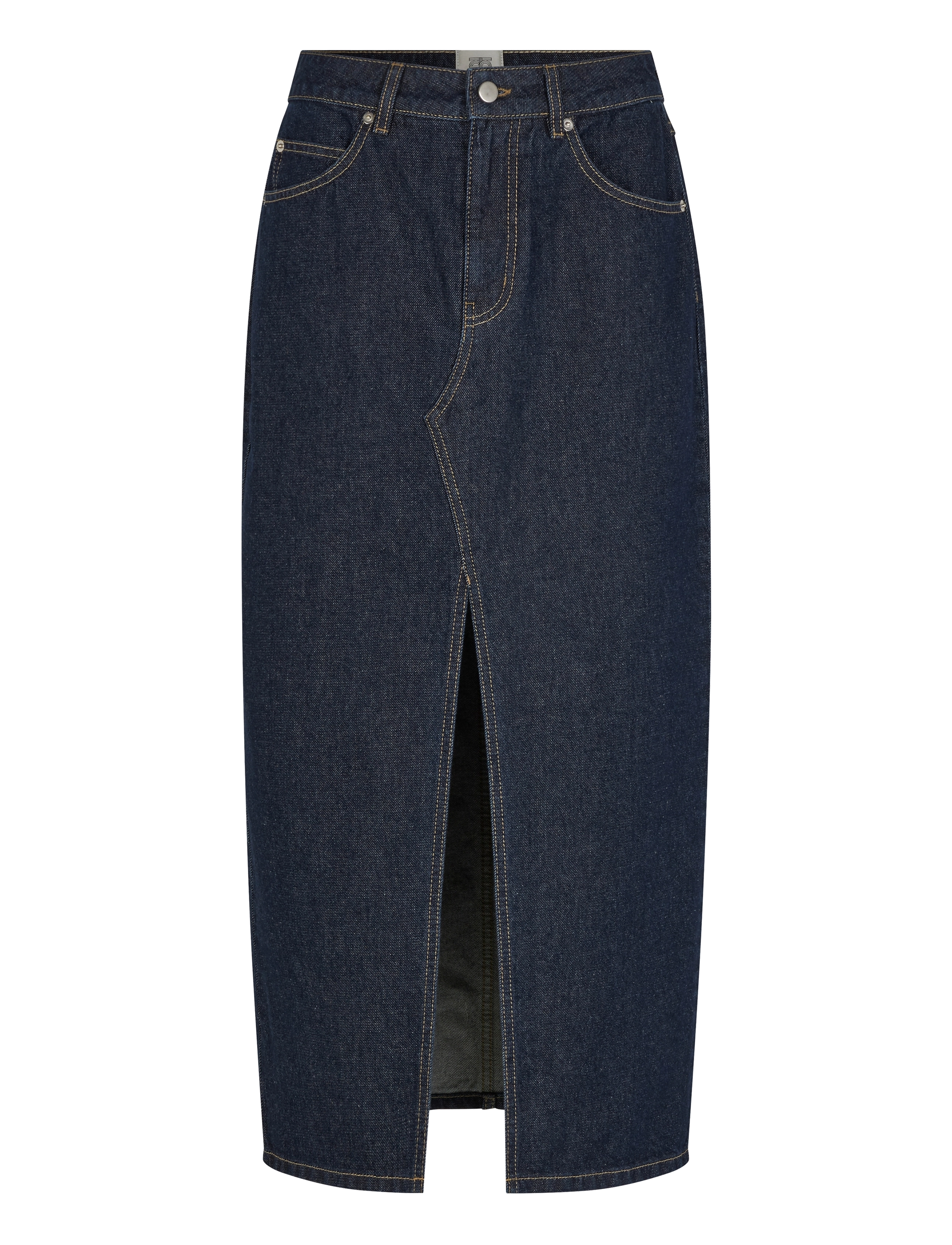 Second Female - Columbus New Skirt - dark blue denim - 1