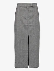 Second Female - Holsye Skirt - midi kjolar - grey melange - 0