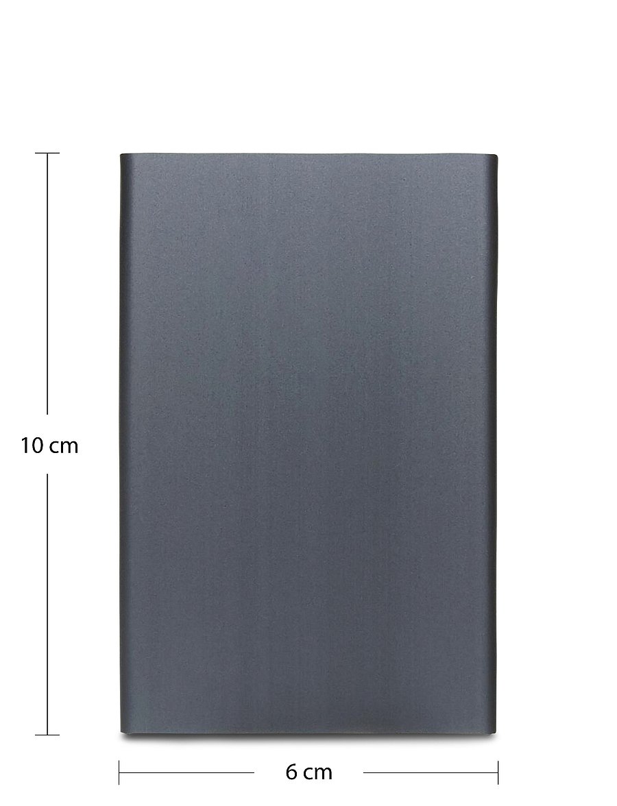 Secrid - C-Silver - korthållare - titanium - 4