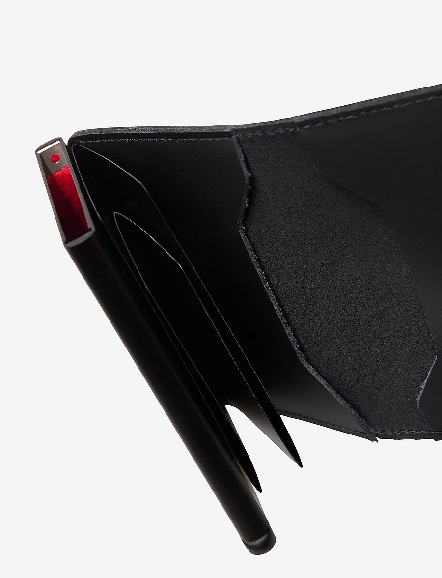 Secrid - MM-Black & Red - kaarthouders - matte black - 4